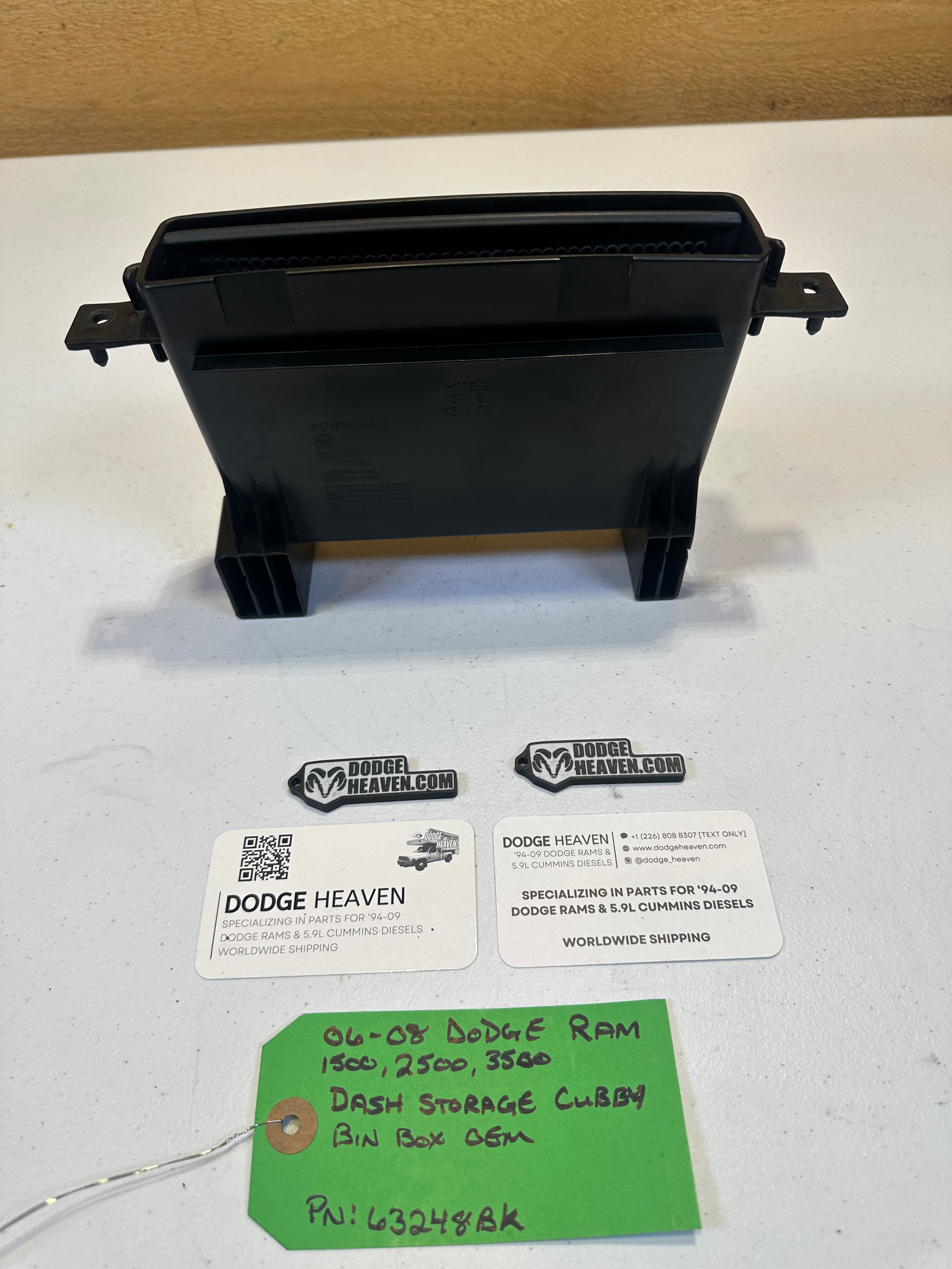 2006-2009 Dodge Ram 1500 2500 3500 Dash Storage Cubby (OEM)