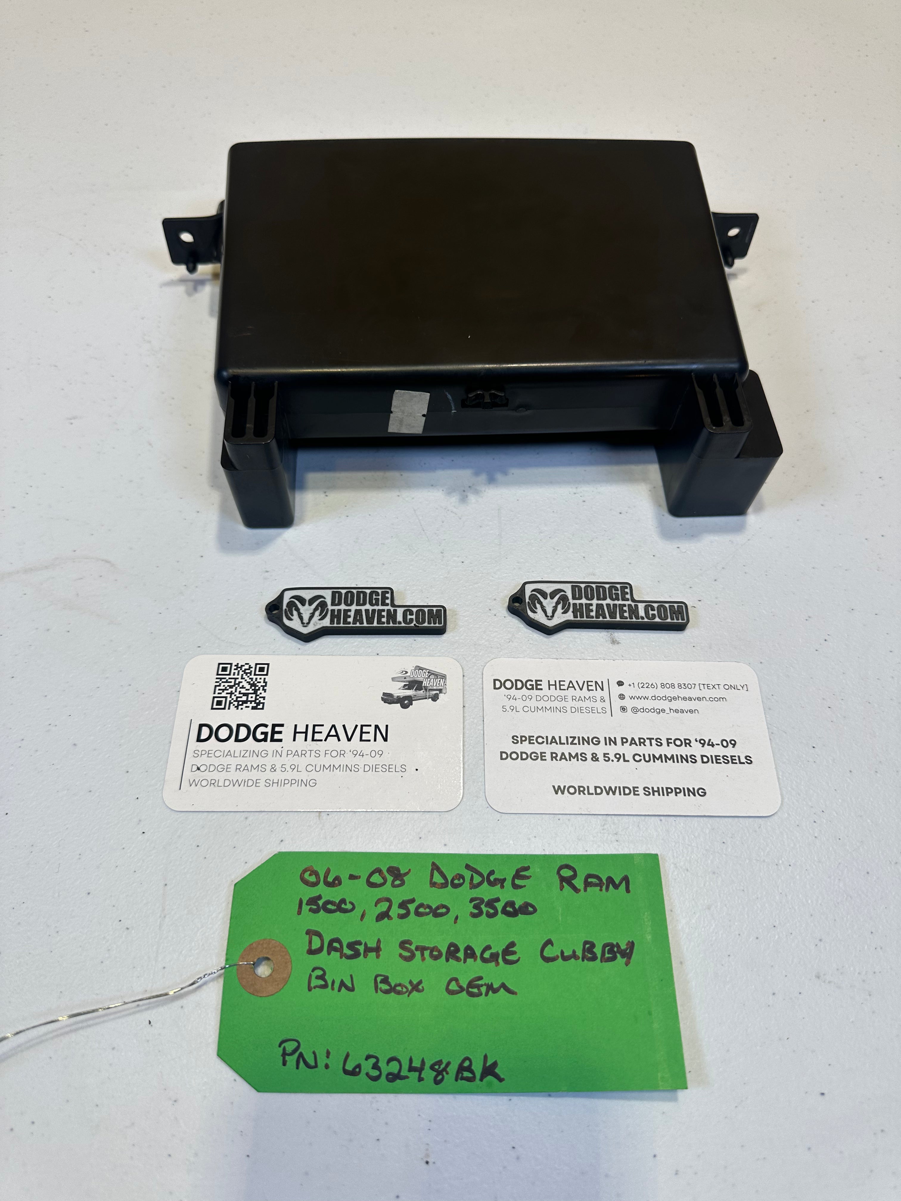 2006-2009 Dodge Ram 1500 2500 3500 Dash Storage Cubby (OEM)