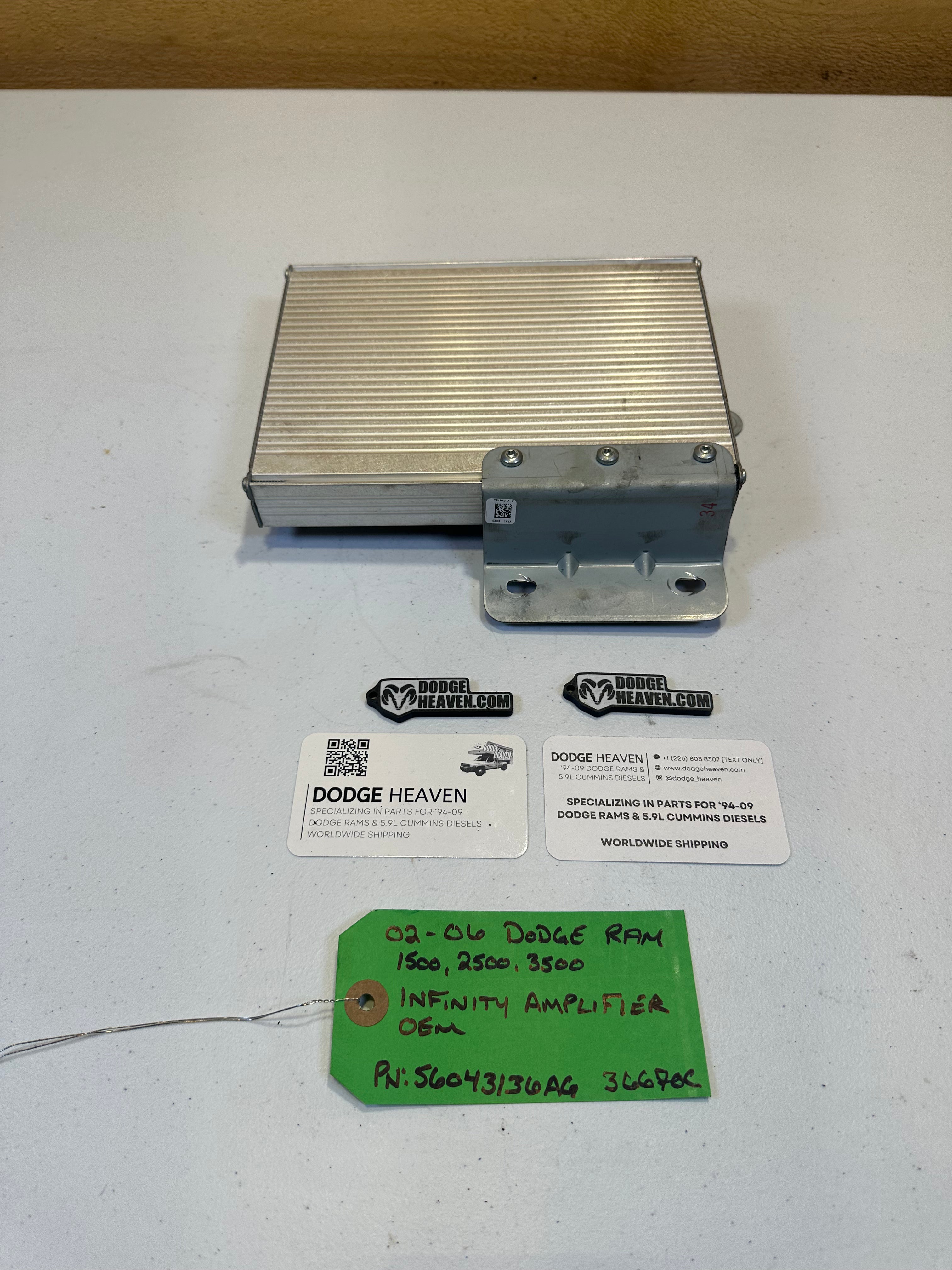 2002-2006 Dodge Ram 1500 2500 3500 Radio Amplifier (OEM)