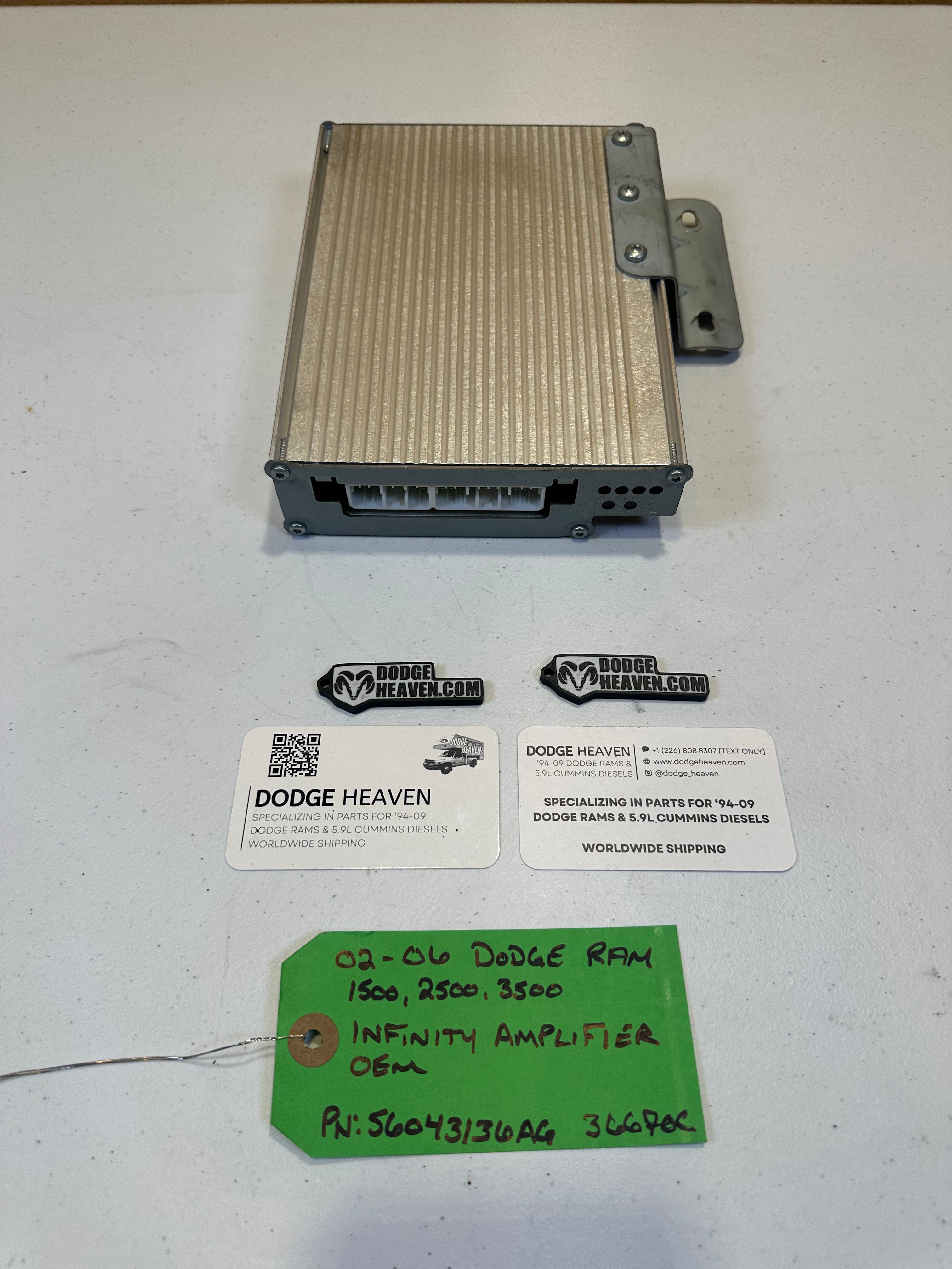 2002-2006 Dodge Ram 1500 2500 3500 Radio Amplifier (OEM)