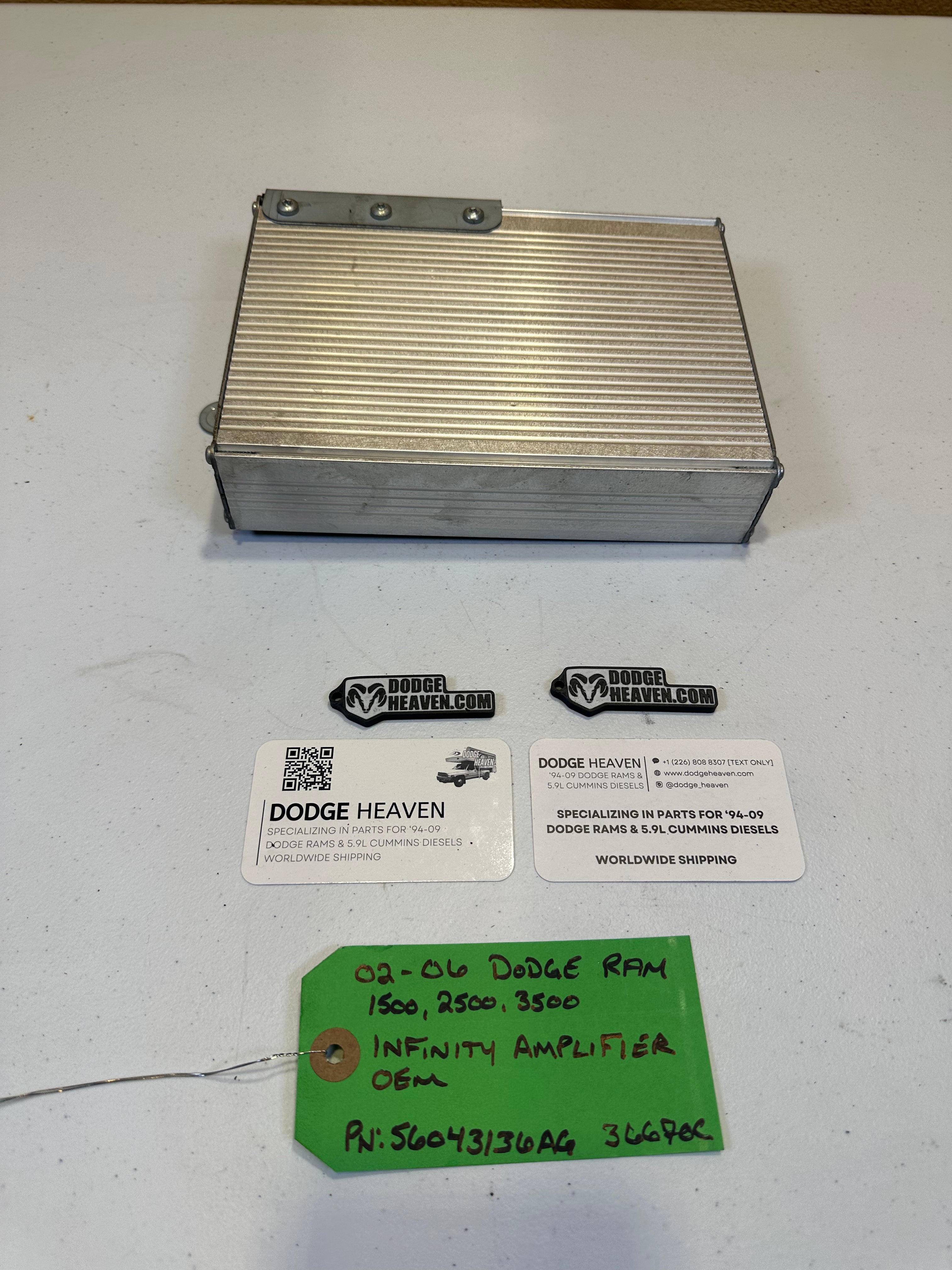 2002-2006 Dodge Ram 1500 2500 3500 Radio Amplifier (OEM)