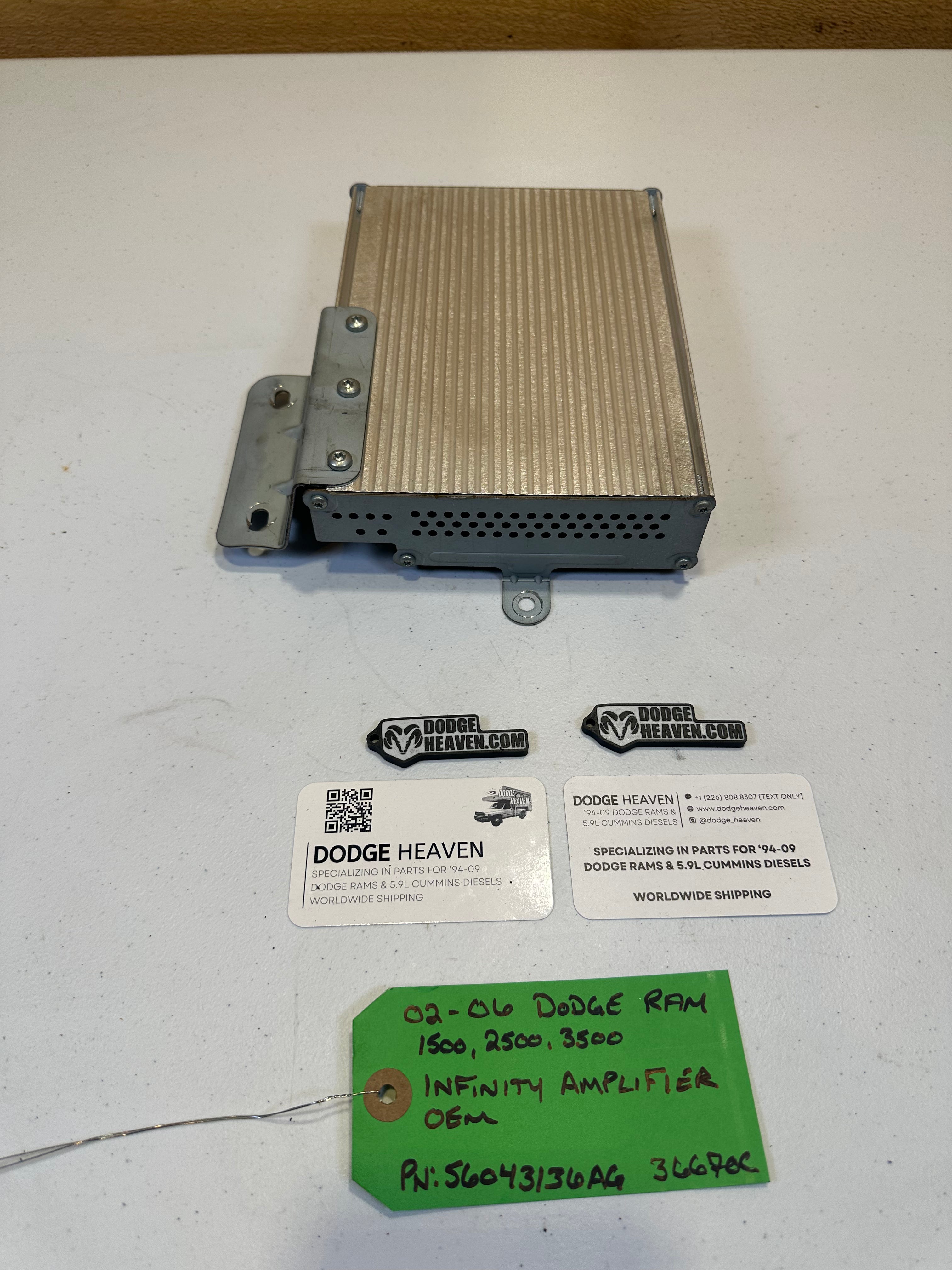 2002-2006 Dodge Ram 1500 2500 3500 Radio Amplifier (OEM)