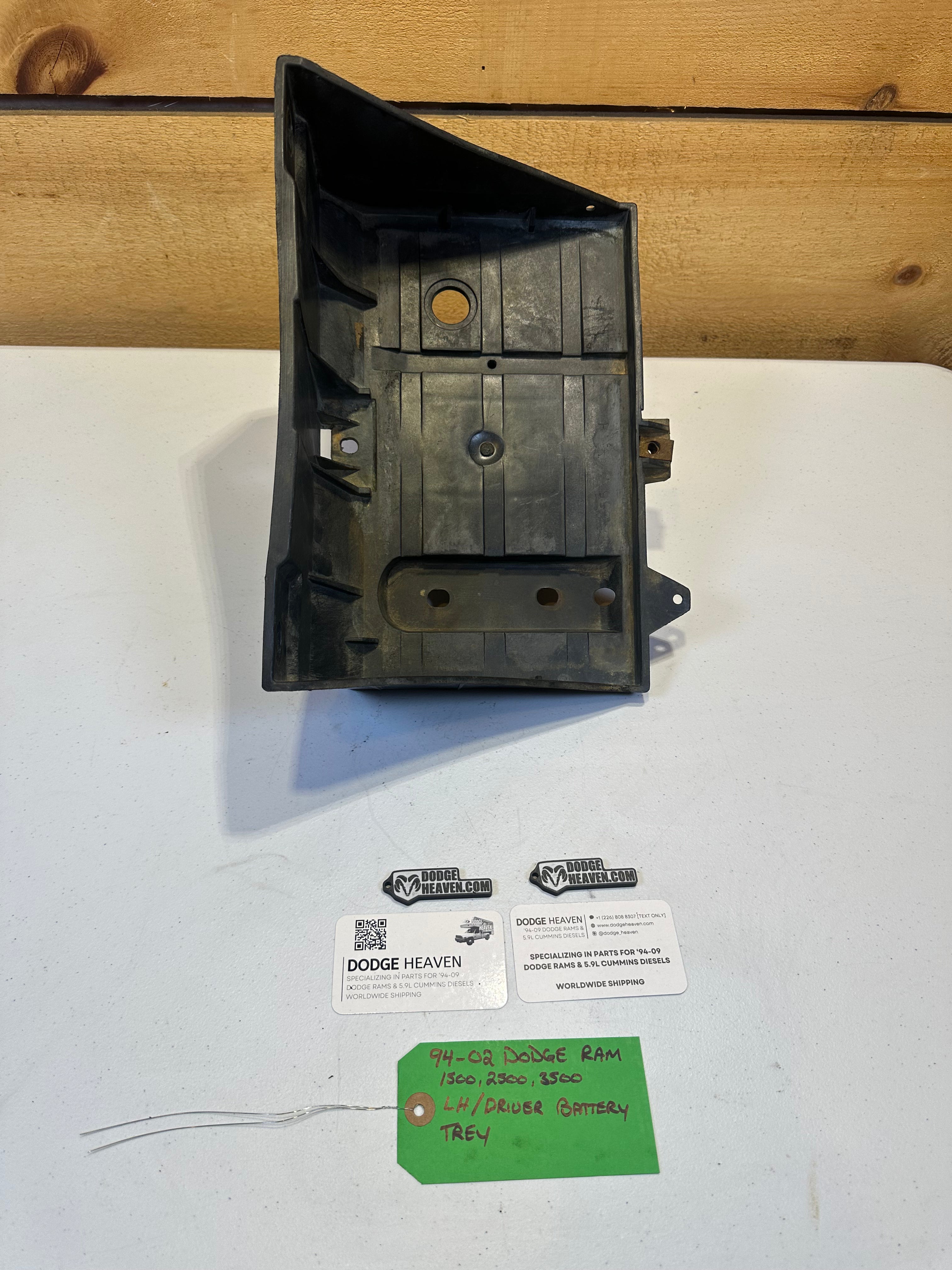 1994-2002 Dodge Ram 1500 2500 3500 Driver-Side Battery Tray (OEM)