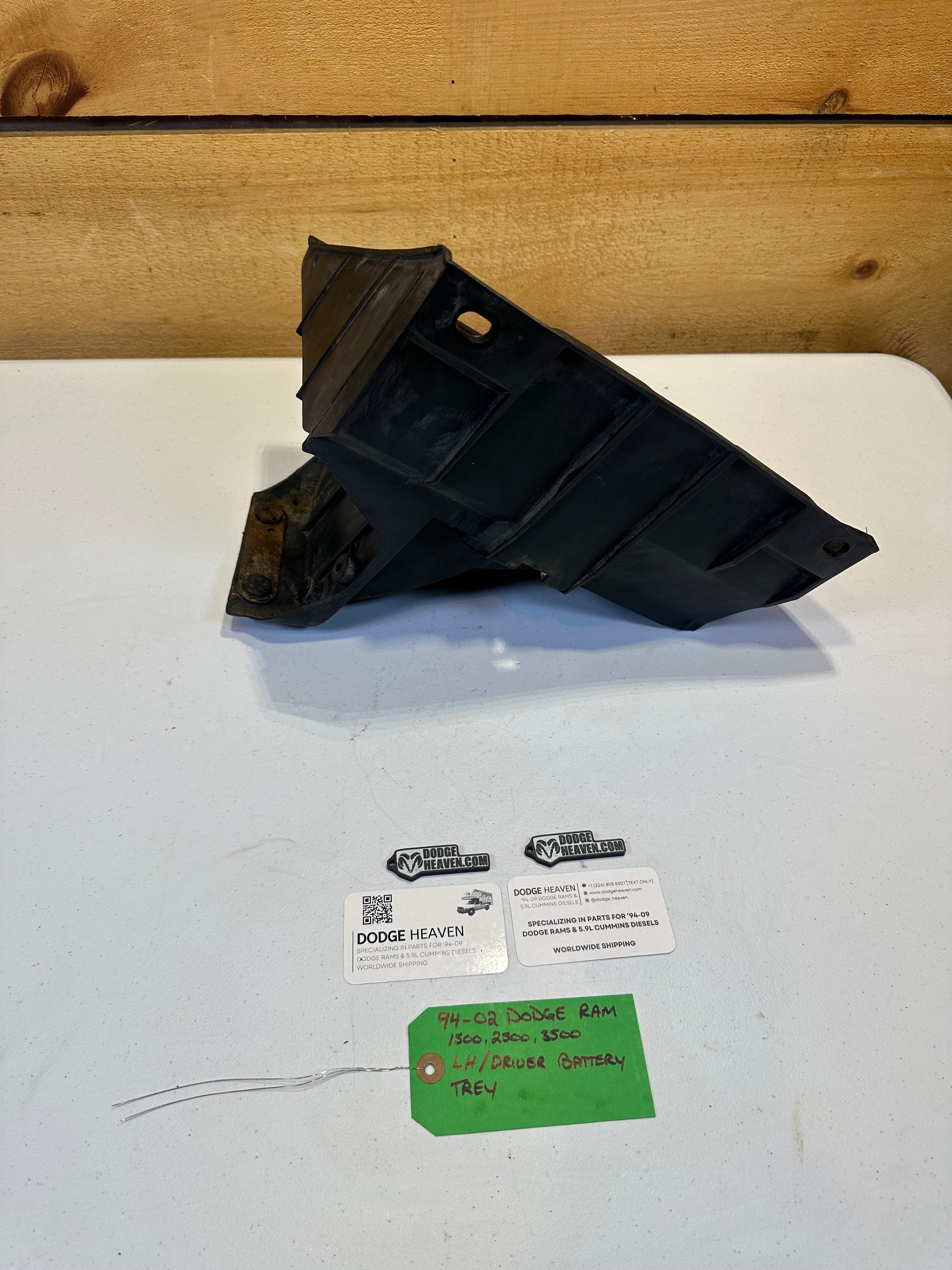 1994-2002 Dodge Ram 1500 2500 3500 Driver-Side Battery Tray (OEM)