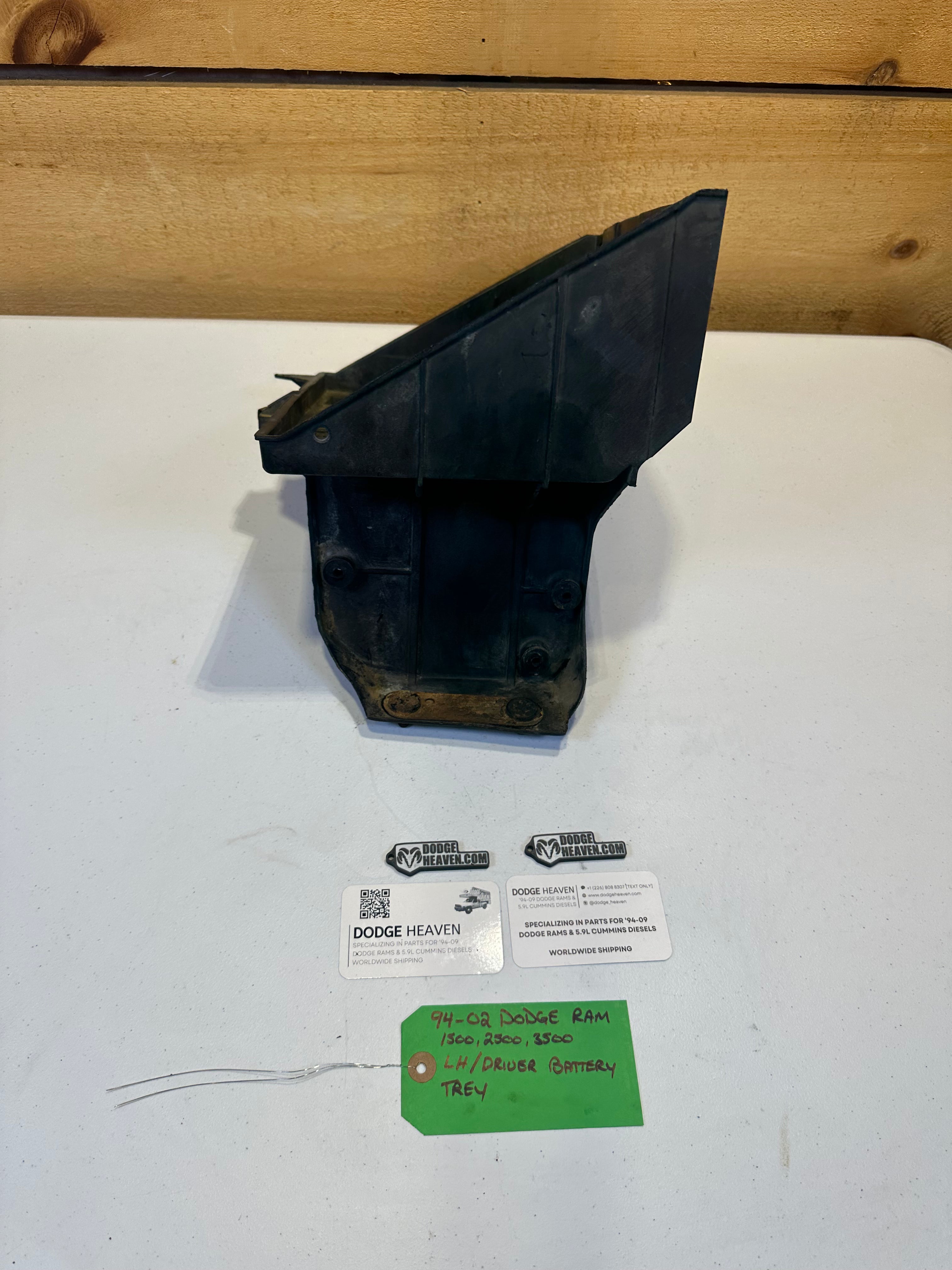 1994-2002 Dodge Ram 1500 2500 3500 Driver-Side Battery Tray (OEM)