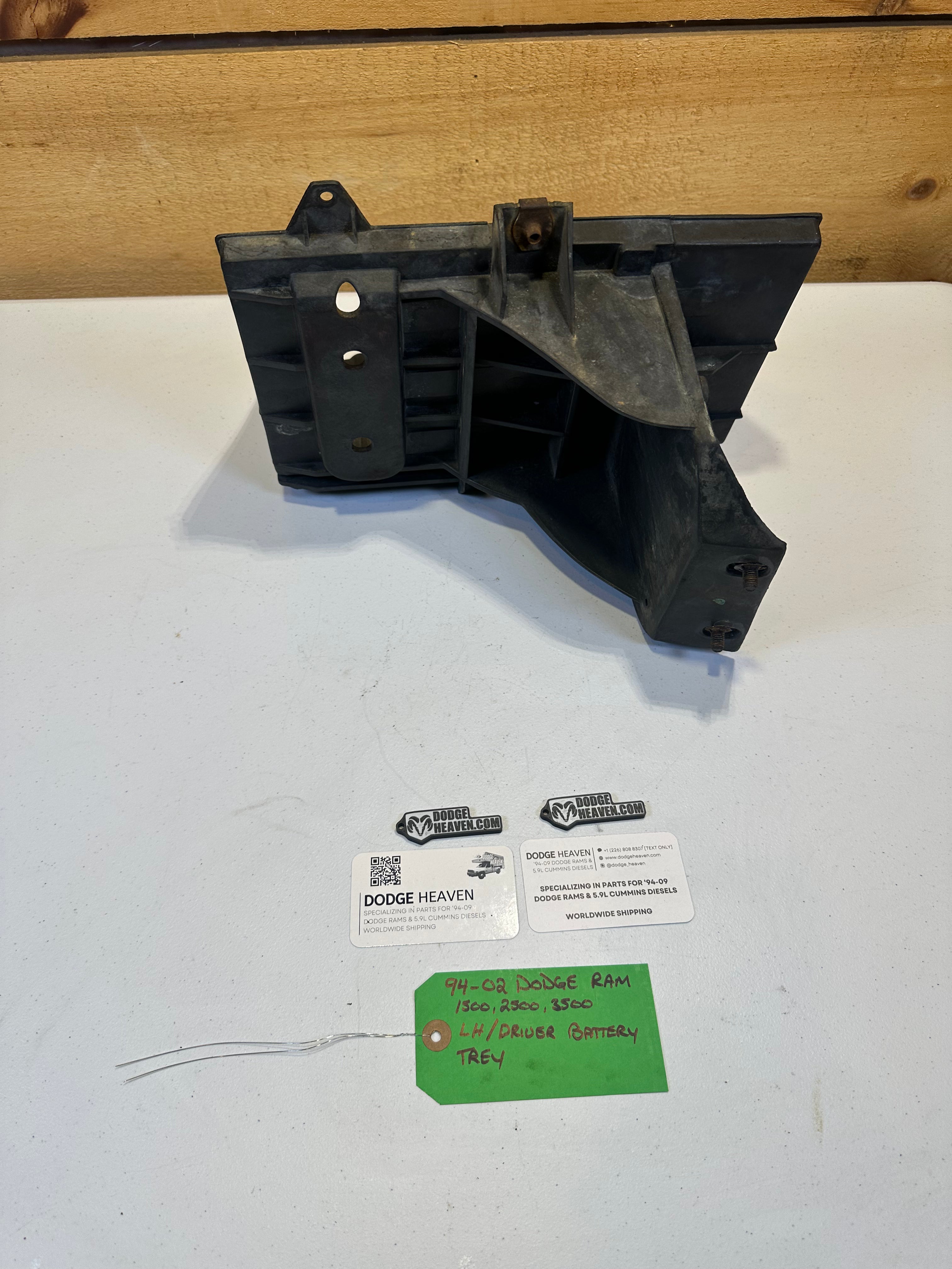 1994-2002 Dodge Ram 1500 2500 3500 Driver-Side Battery Tray (OEM)