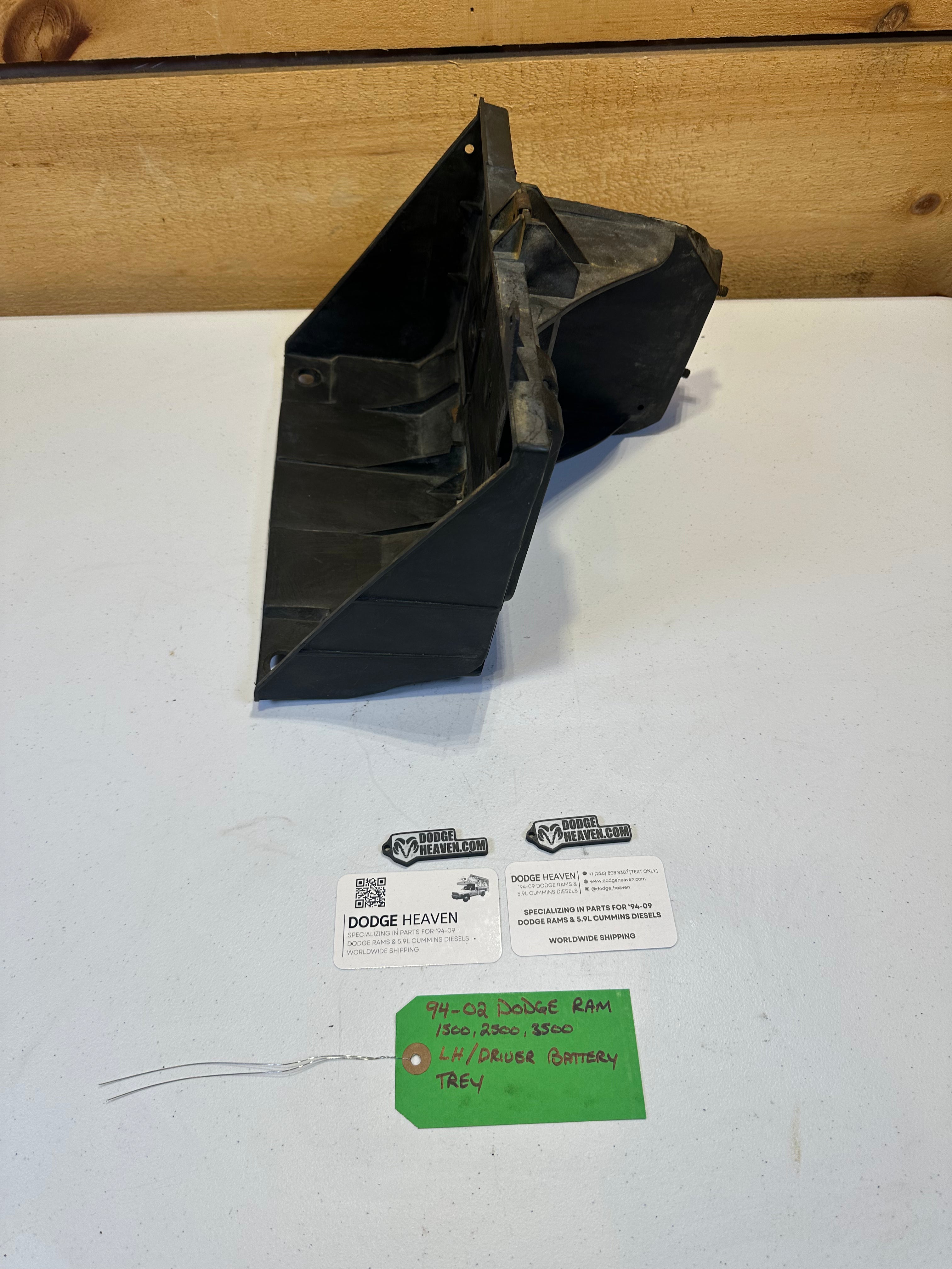 1994-2002 Dodge Ram 1500 2500 3500 Driver-Side Battery Tray (OEM)