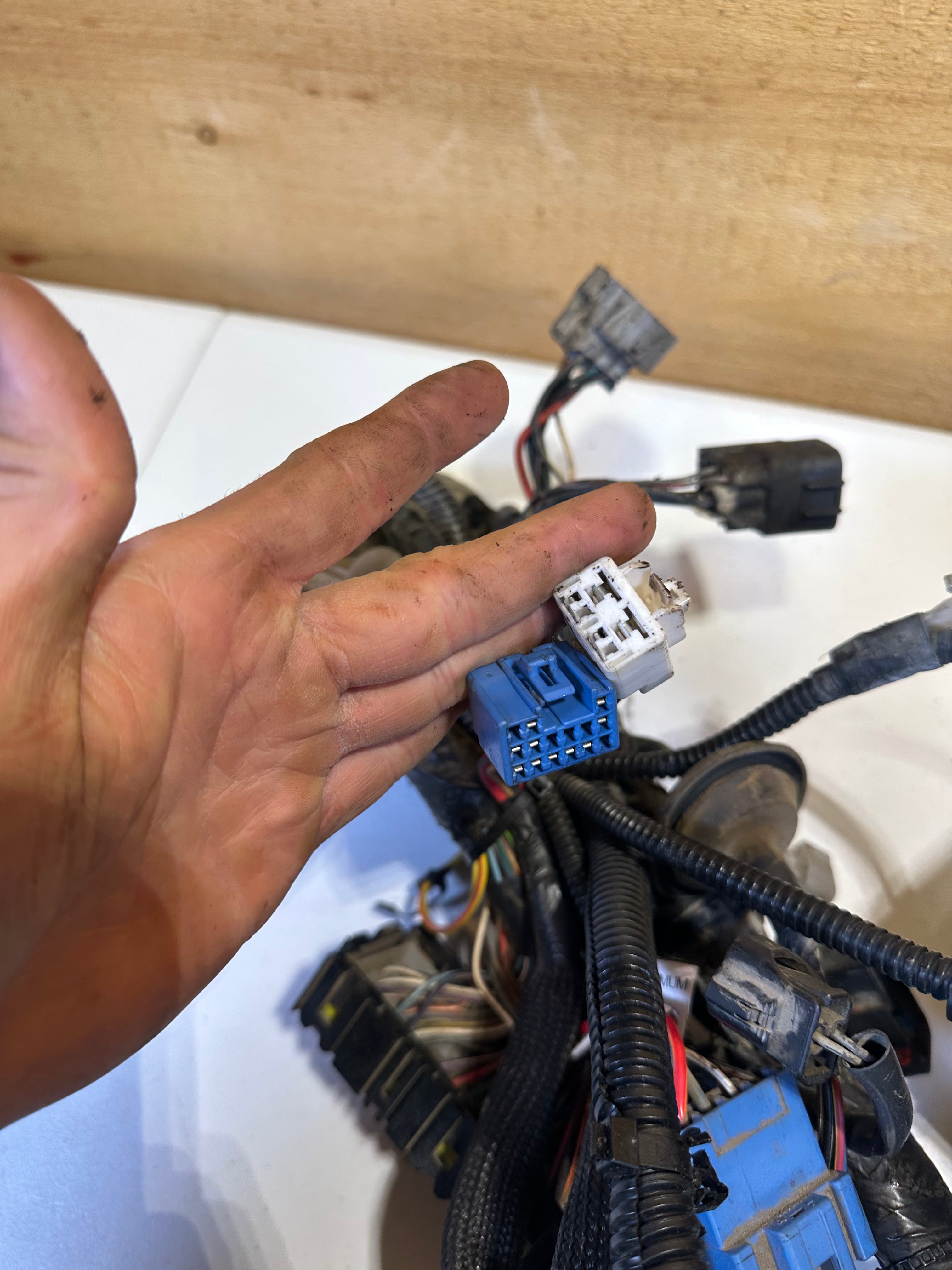 1999-1999 Dodge Ram 2500 3500 5.9L Cummins Engine Bay Wiring Harness (OEM)