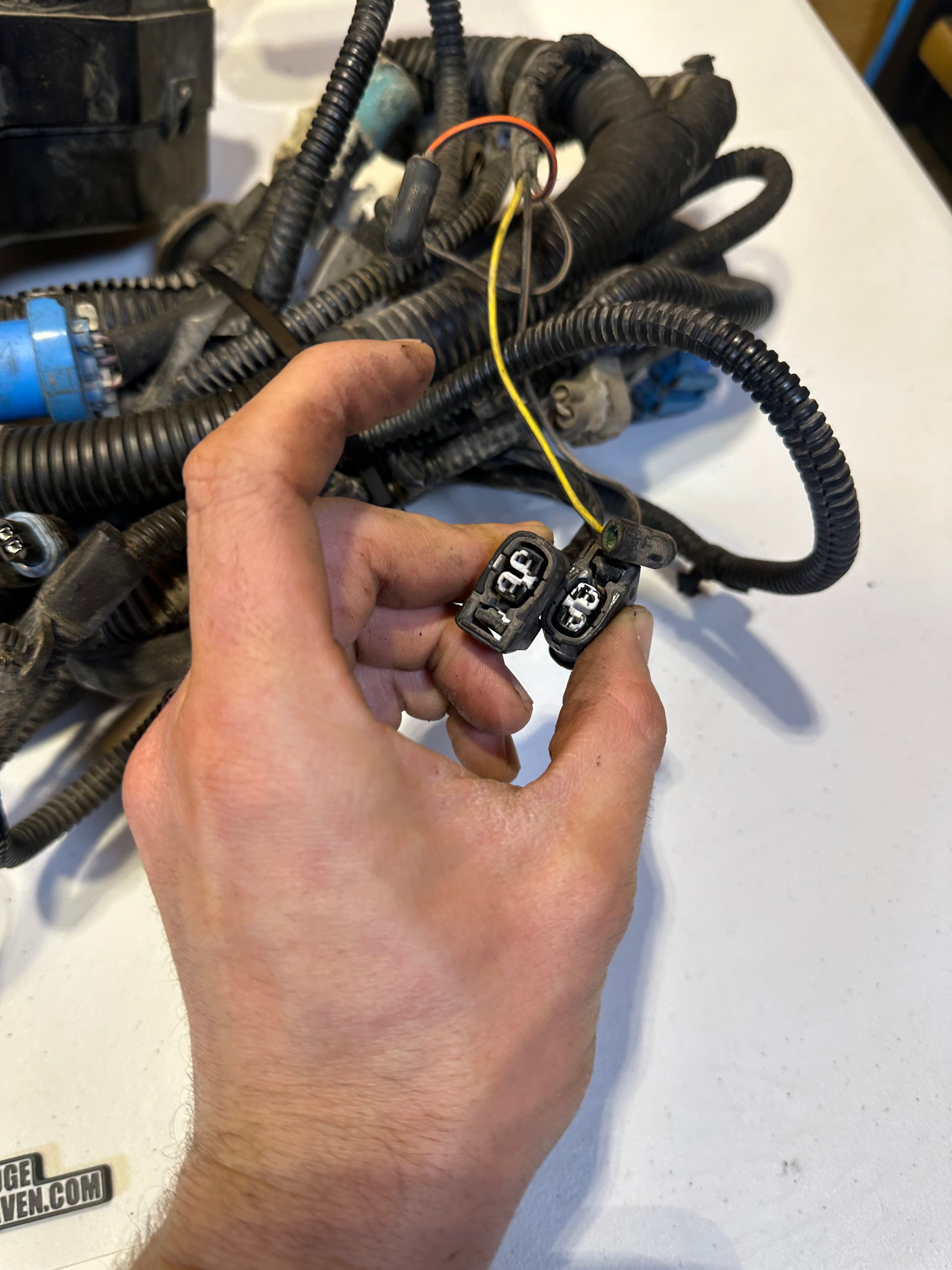 1999-1999 Dodge Ram 2500 3500 5.9L Cummins Engine Bay Wiring Harness (OEM)