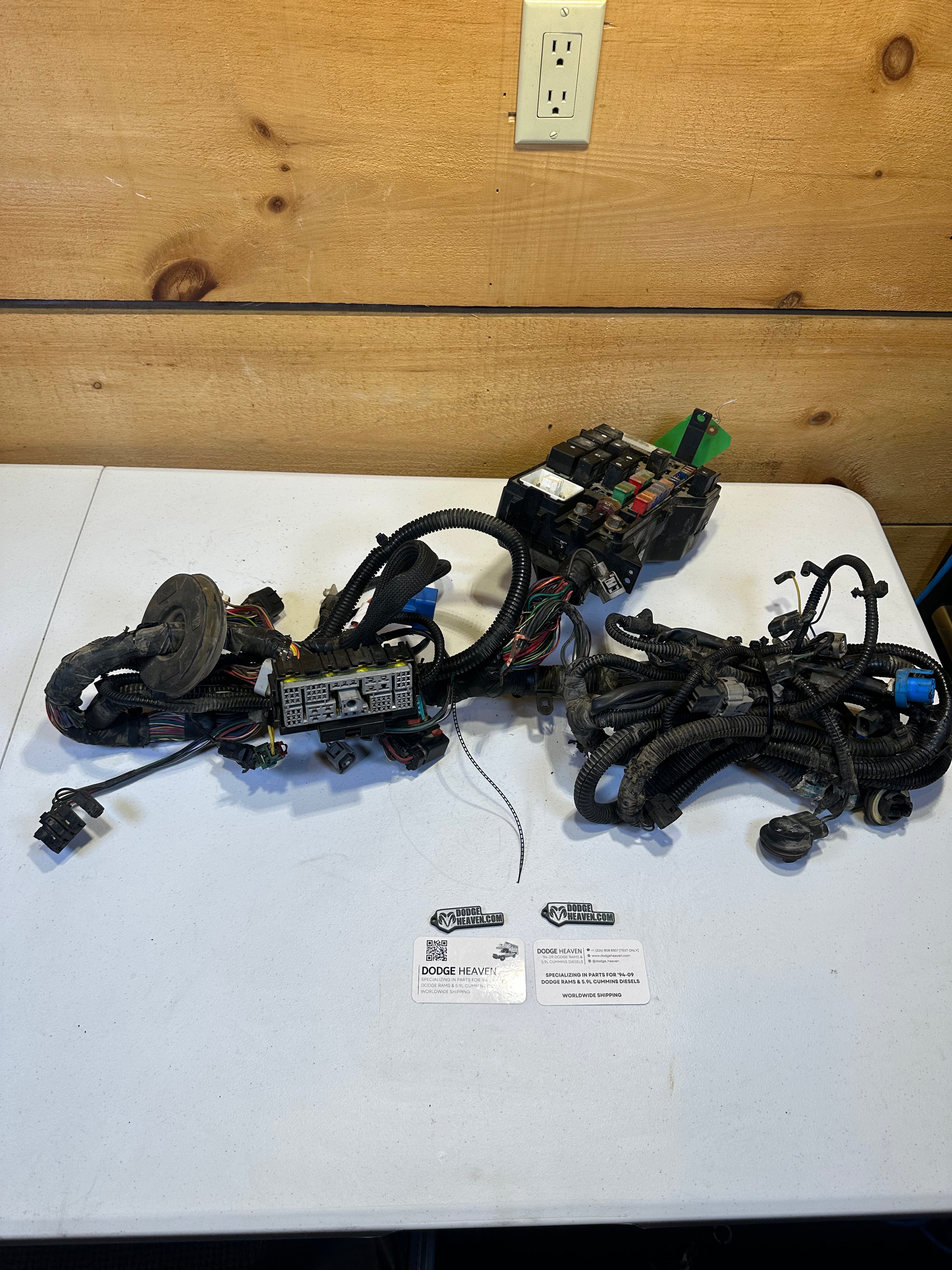 1999-1999 Dodge Ram 2500 3500 5.9L Cummins Engine Bay Wiring Harness (OEM)