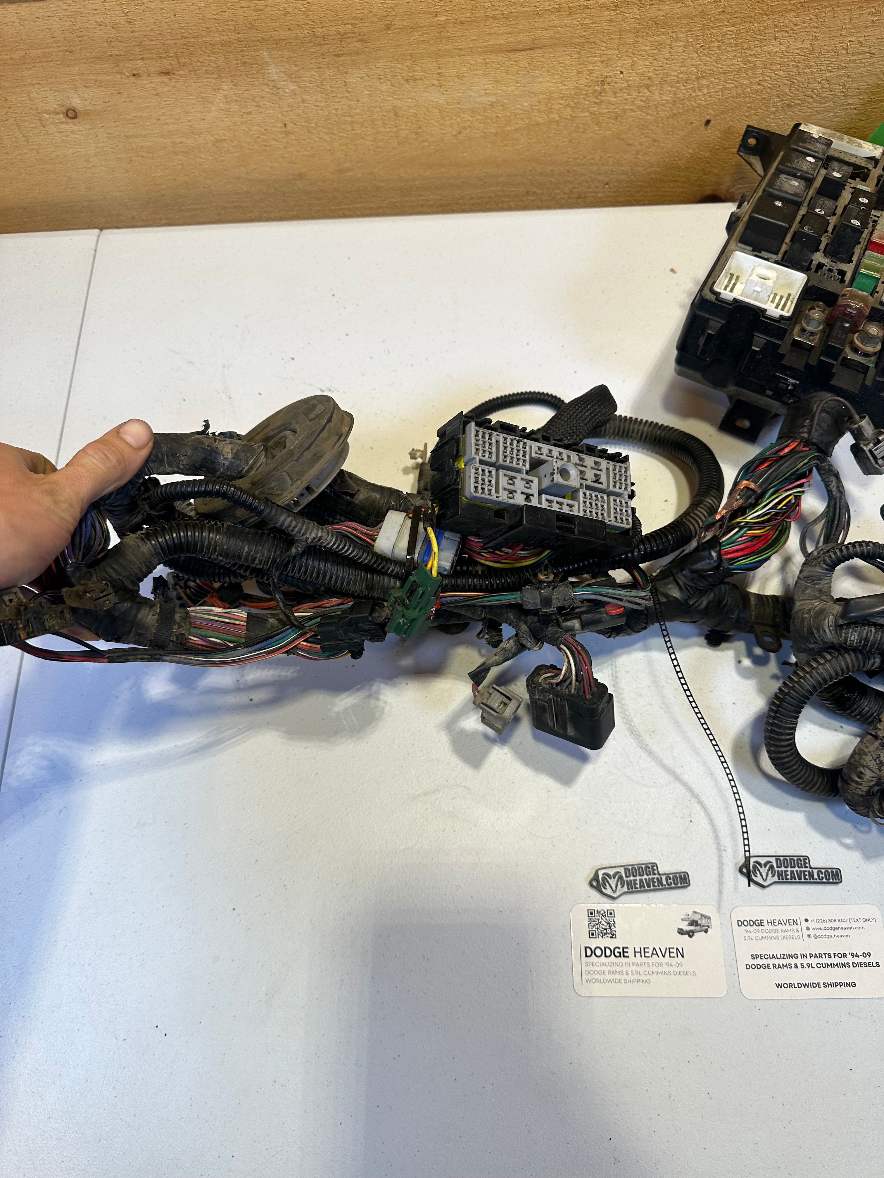 1999-1999 Dodge Ram 2500 3500 5.9L Cummins Engine Bay Wiring Harness (OEM)