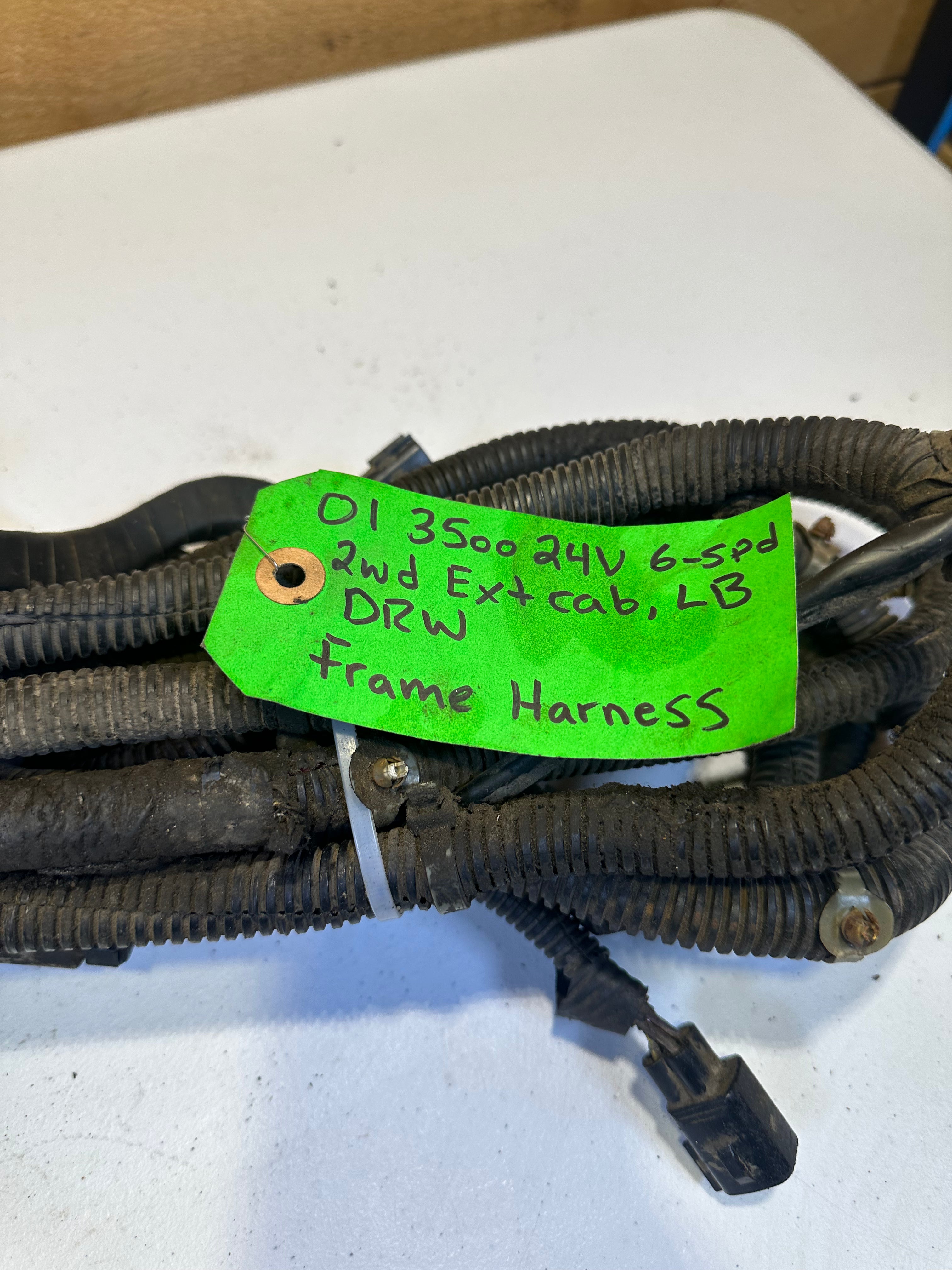 1999-2002 Dodge Ram 3500 Ext Cab Long Box DRW Rear Frame Harness (OEM)