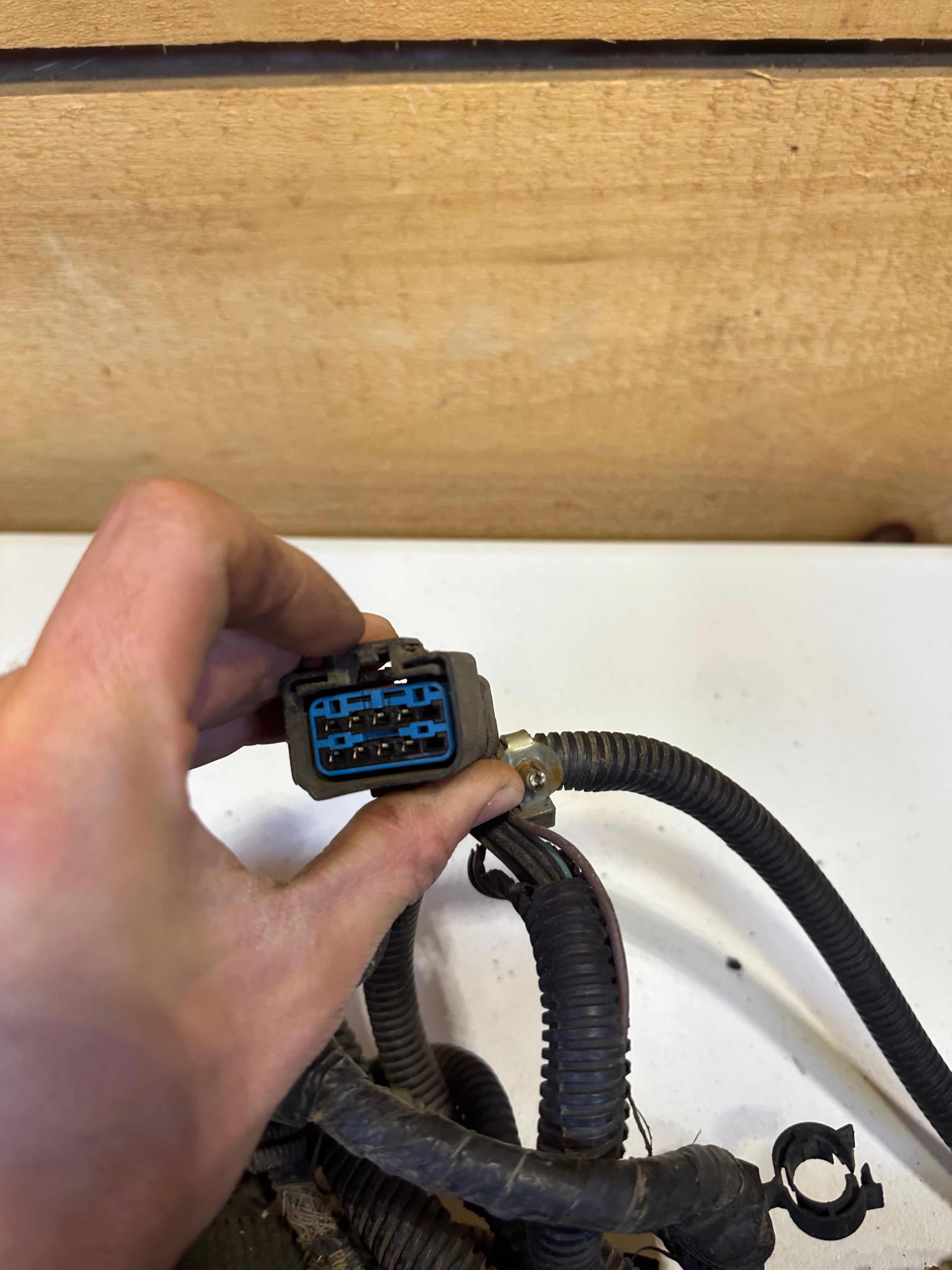 1999-2002 Dodge Ram 3500 Ext Cab Long Box DRW Rear Frame Harness (OEM)