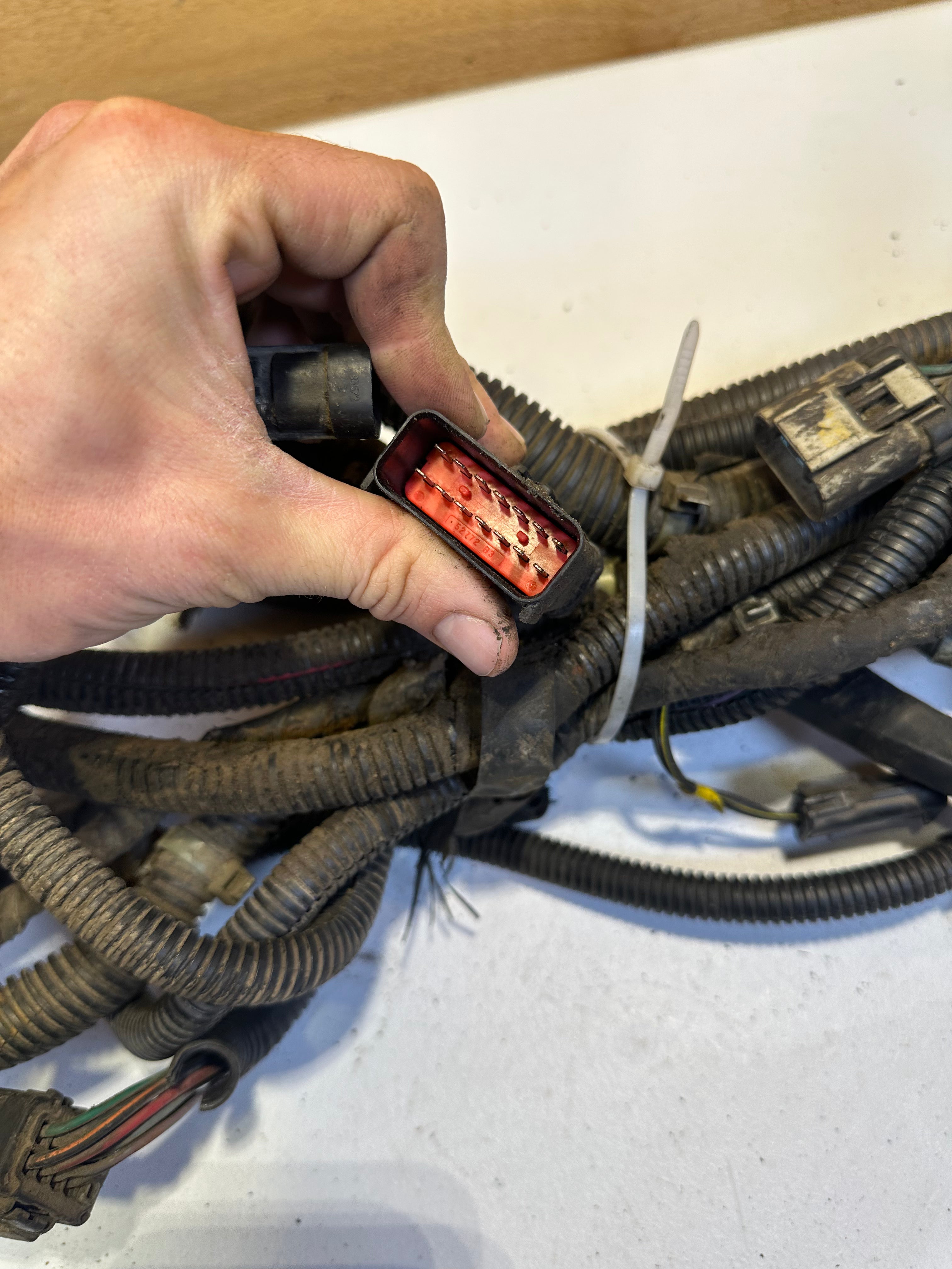 1999-2002 Dodge Ram 3500 Ext Cab Long Box DRW Rear Frame Harness (OEM)