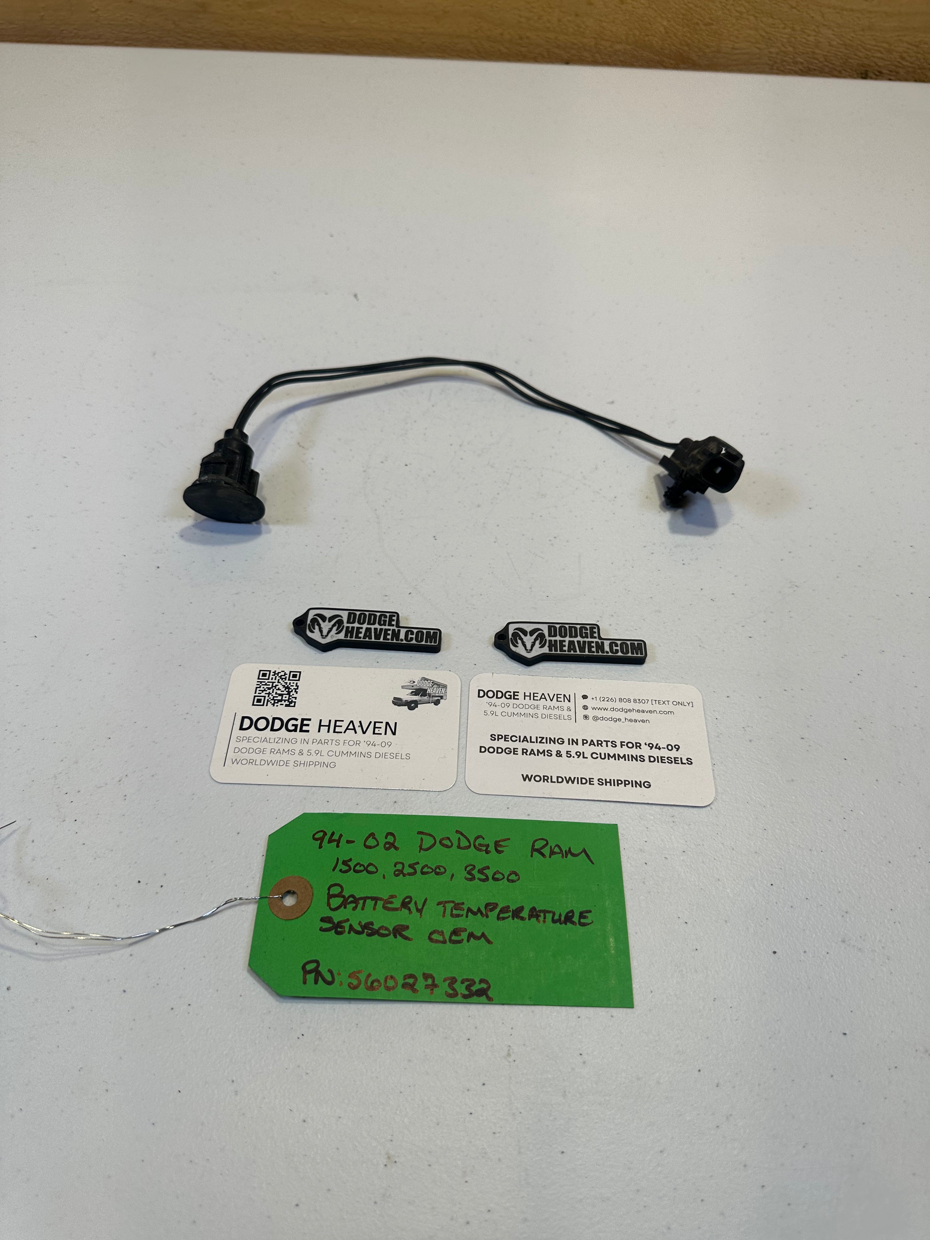1994-2002 Dodge Ram 1500 2500 3500 Battery Temperature Sensor (OEM)