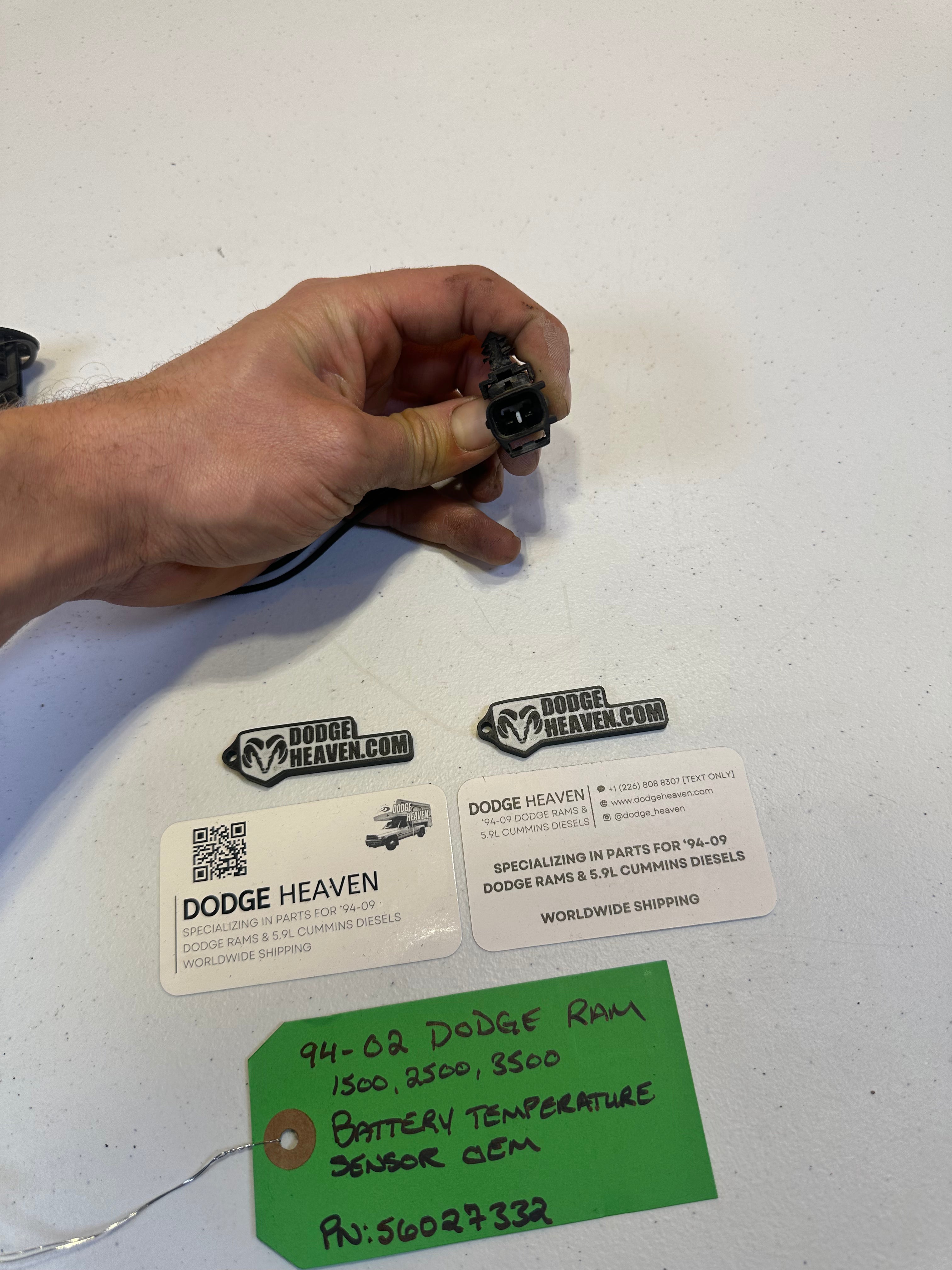 1994-2002 Dodge Ram 1500 2500 3500 Battery Temperature Sensor (OEM)