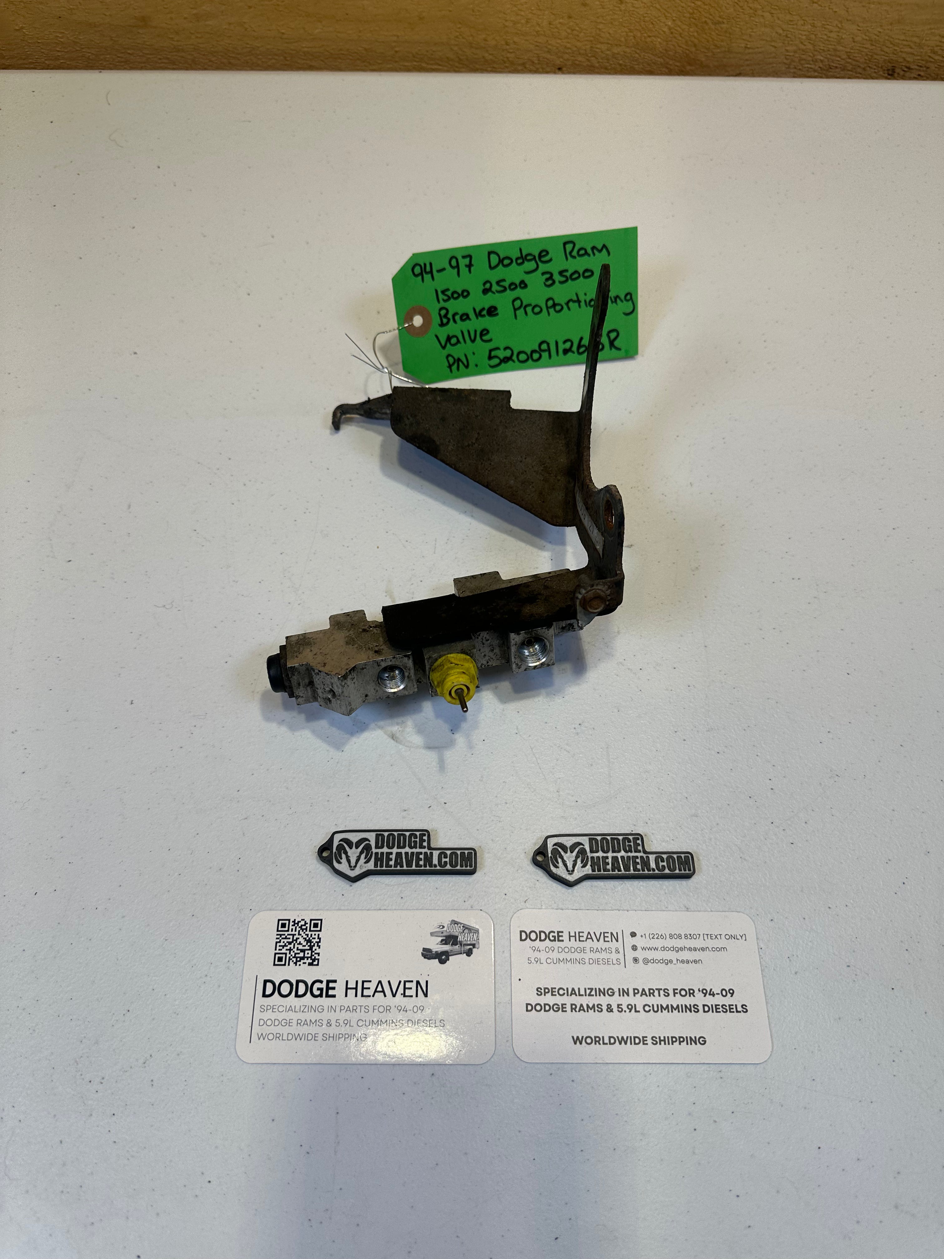 1994-1997 Dodge Ram 1500 2500 3500 Brake Proportioning Valve (OEM)