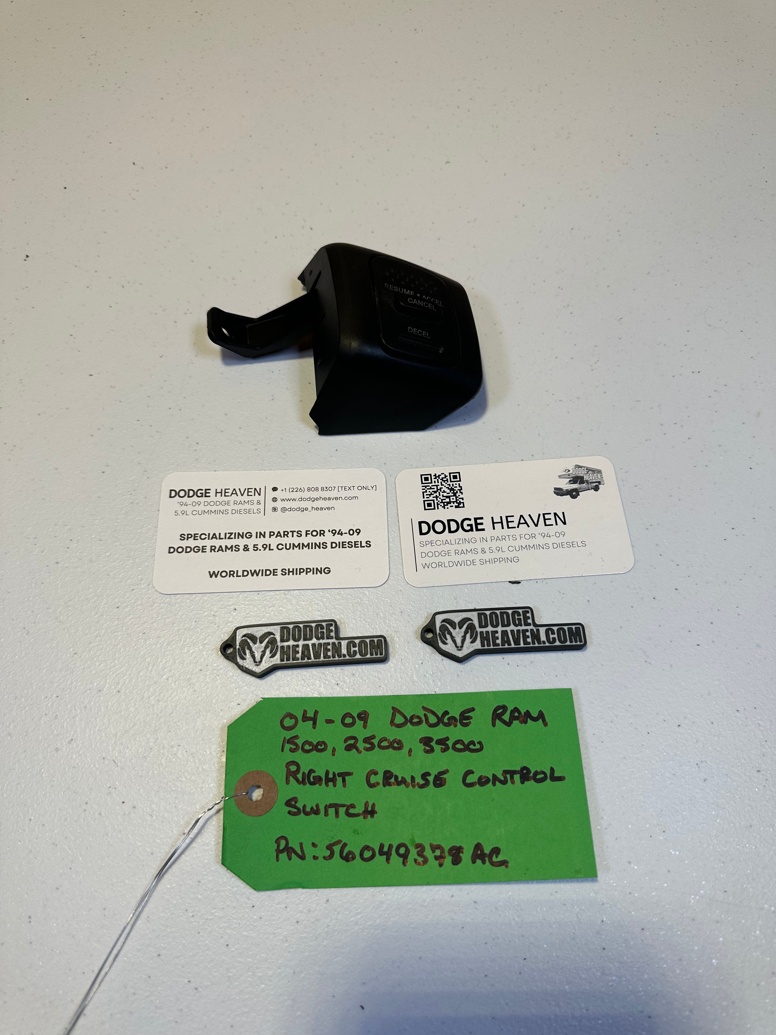 2004-2008 Dodge Ram 1500 2500 3500 Right-Side Cruise Control (OEM)