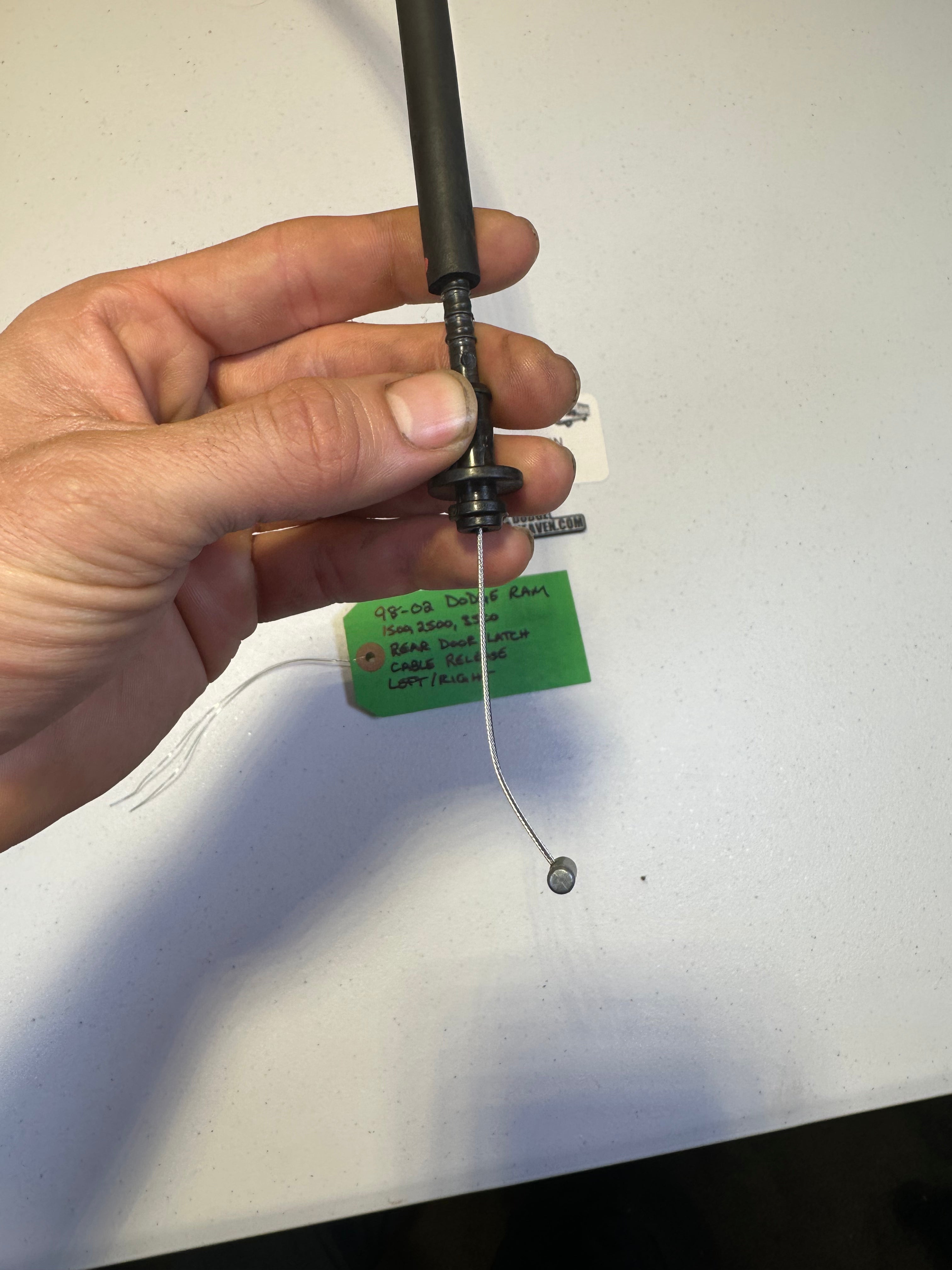 1998-2002 Dodge Ram 1500 2500 3500 Rear Door Latch Cable Release (OEM)