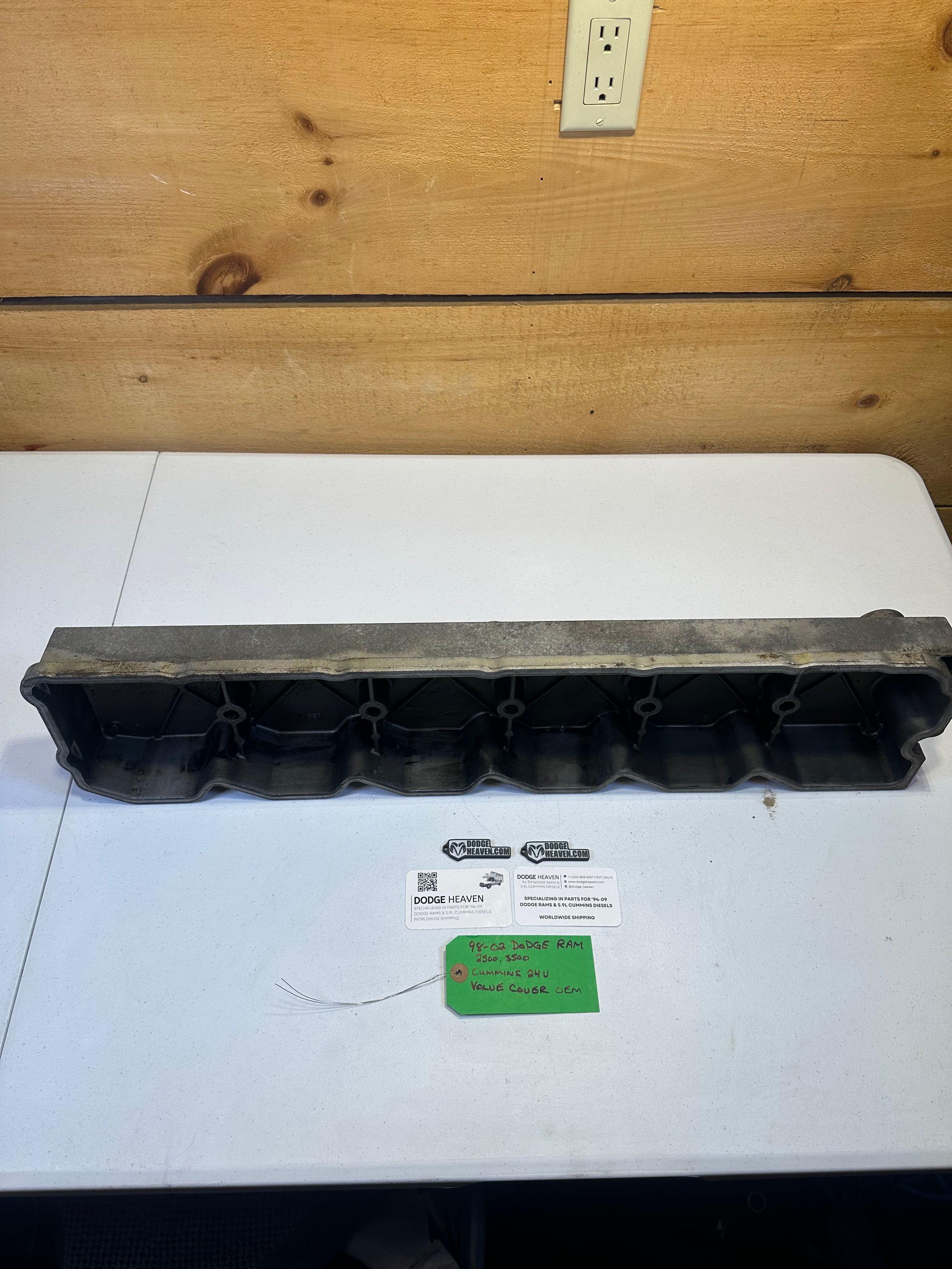 1998-2002 Dodge Ram 2500 3500 5.9L 24V Cummins Valve Cover (OEM)