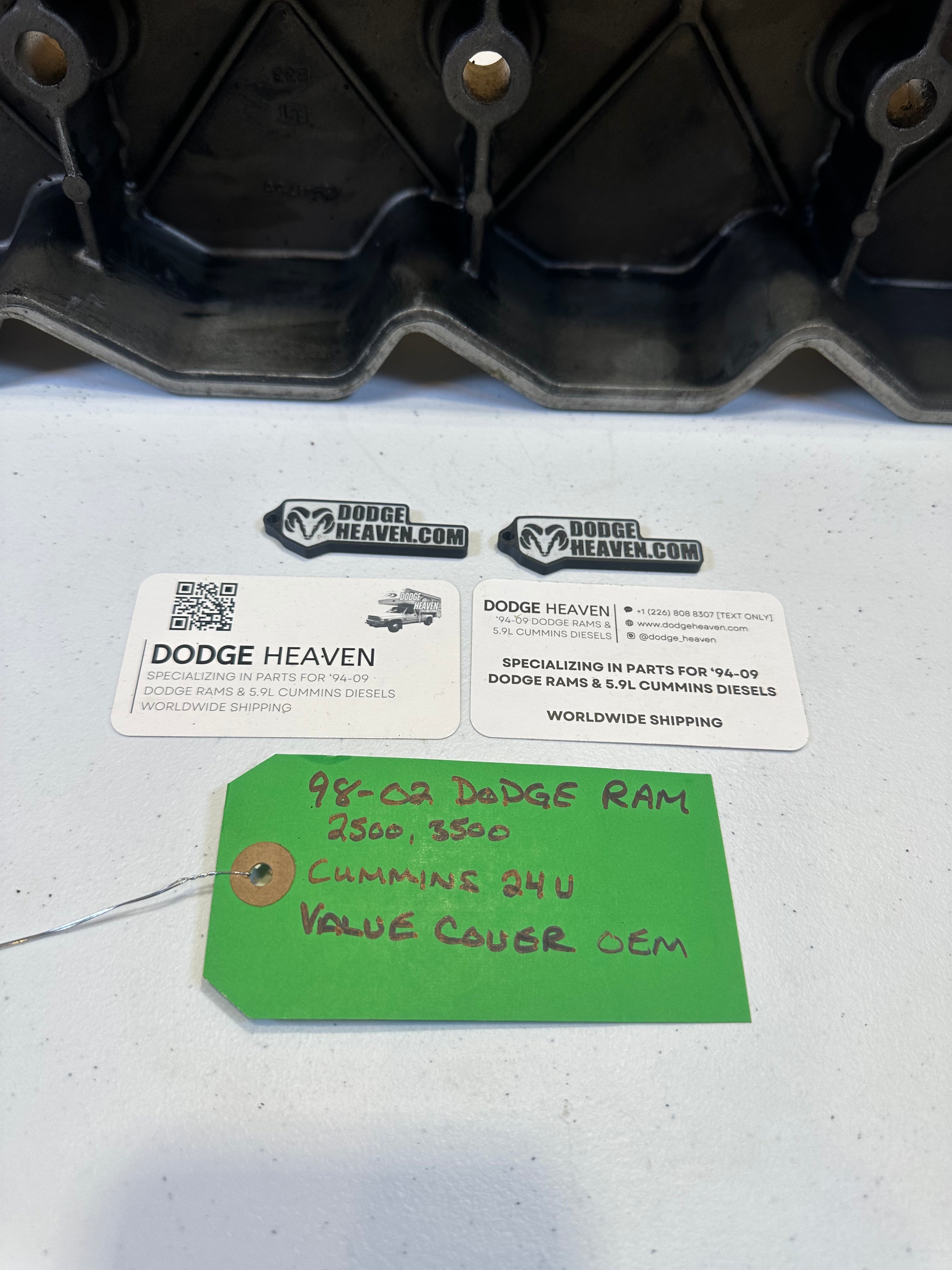 1998-2002 Dodge Ram 2500 3500 5.9L 24V Cummins Valve Cover (OEM)