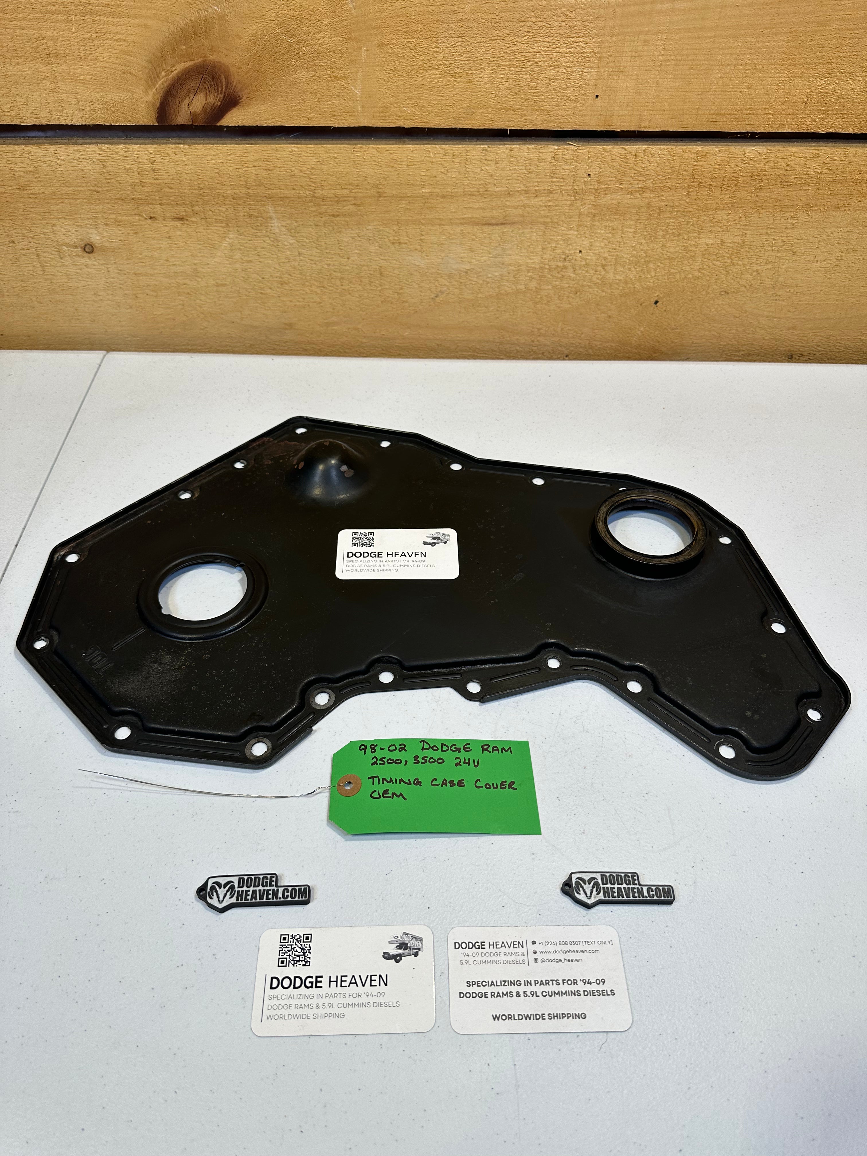 1998.5-2002 Dodge Ram 2500 3500 5.9L 24V  Cummins VP44 Gear Case Timing Cover (OEM)