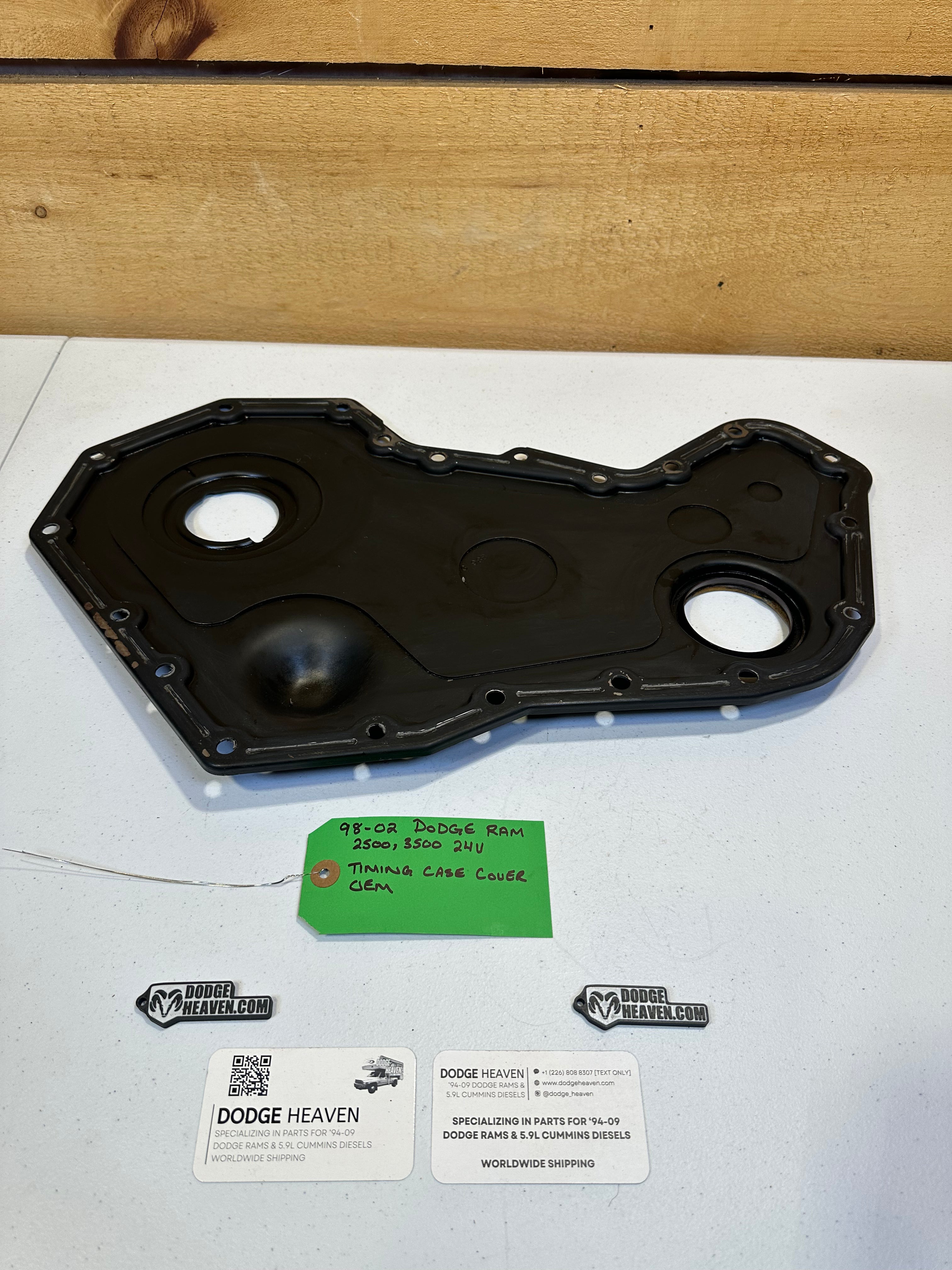 1998.5-2002 Dodge Ram 2500 3500 5.9L 24V  Cummins VP44 Gear Case Timing Cover (OEM)