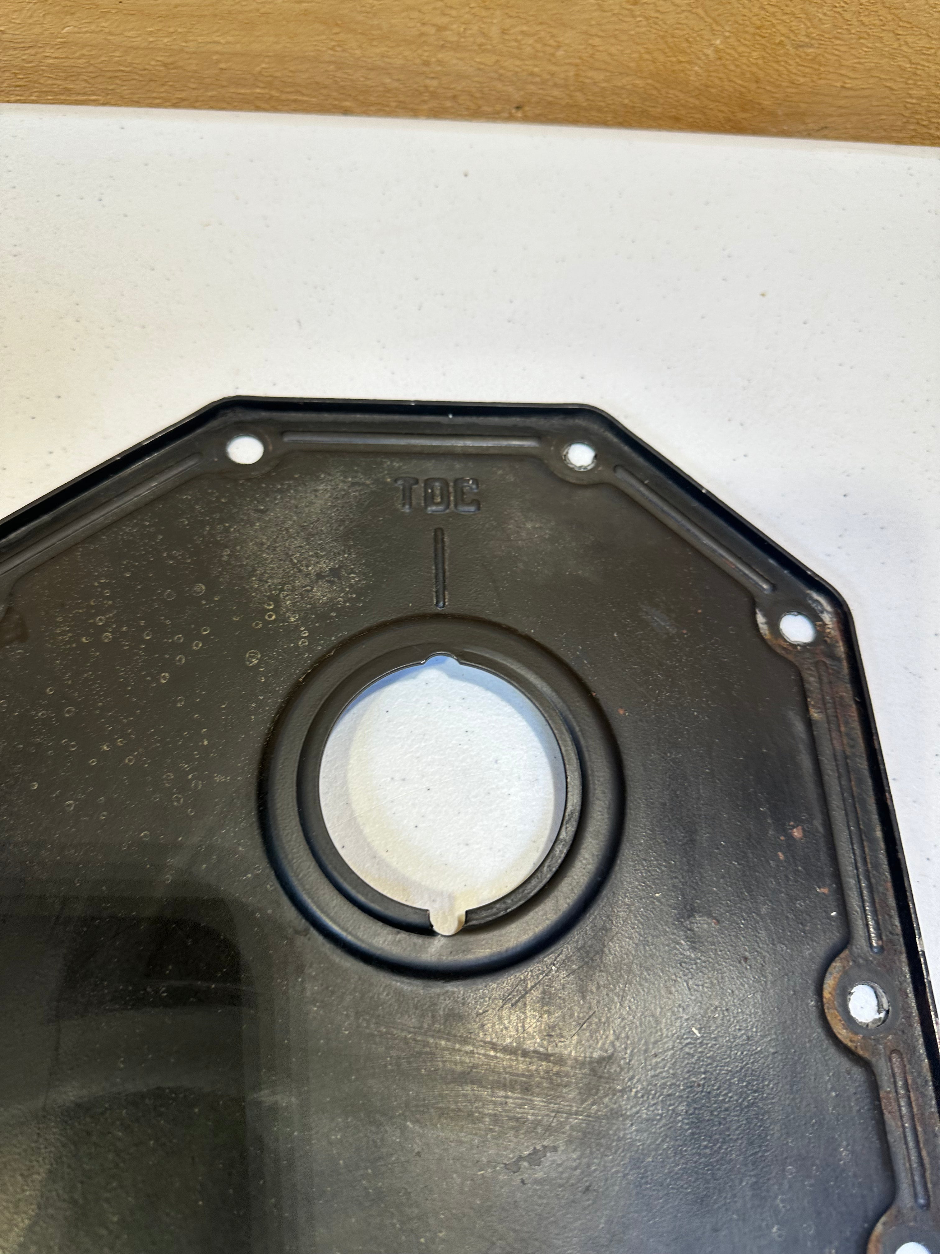 1998.5-2002 Dodge Ram 2500 3500 5.9L 24V  Cummins VP44 Gear Case Timing Cover (OEM)