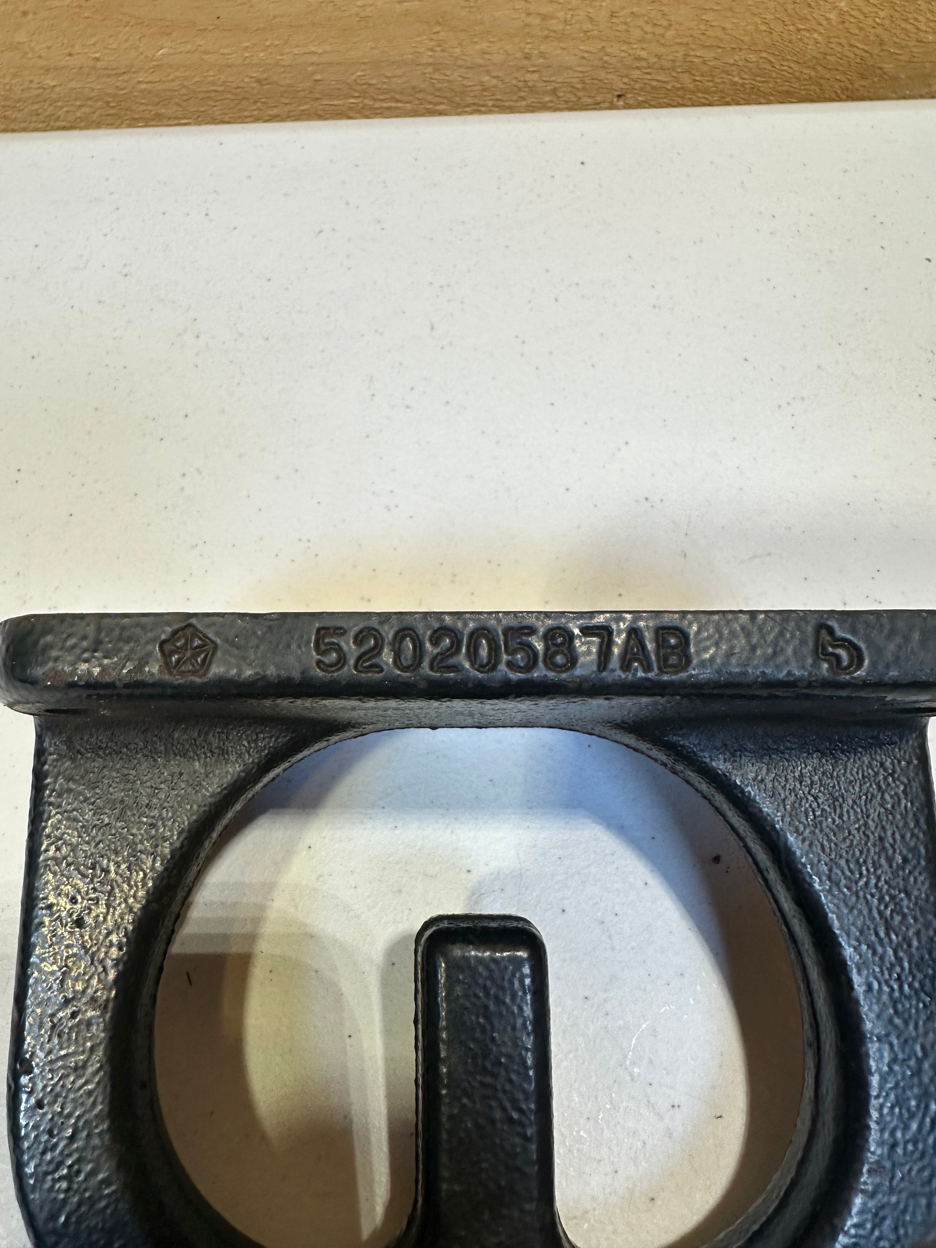 2003-2018 Dodge Ram 2500 3500 Front Bumper Tow Hook (OEM)