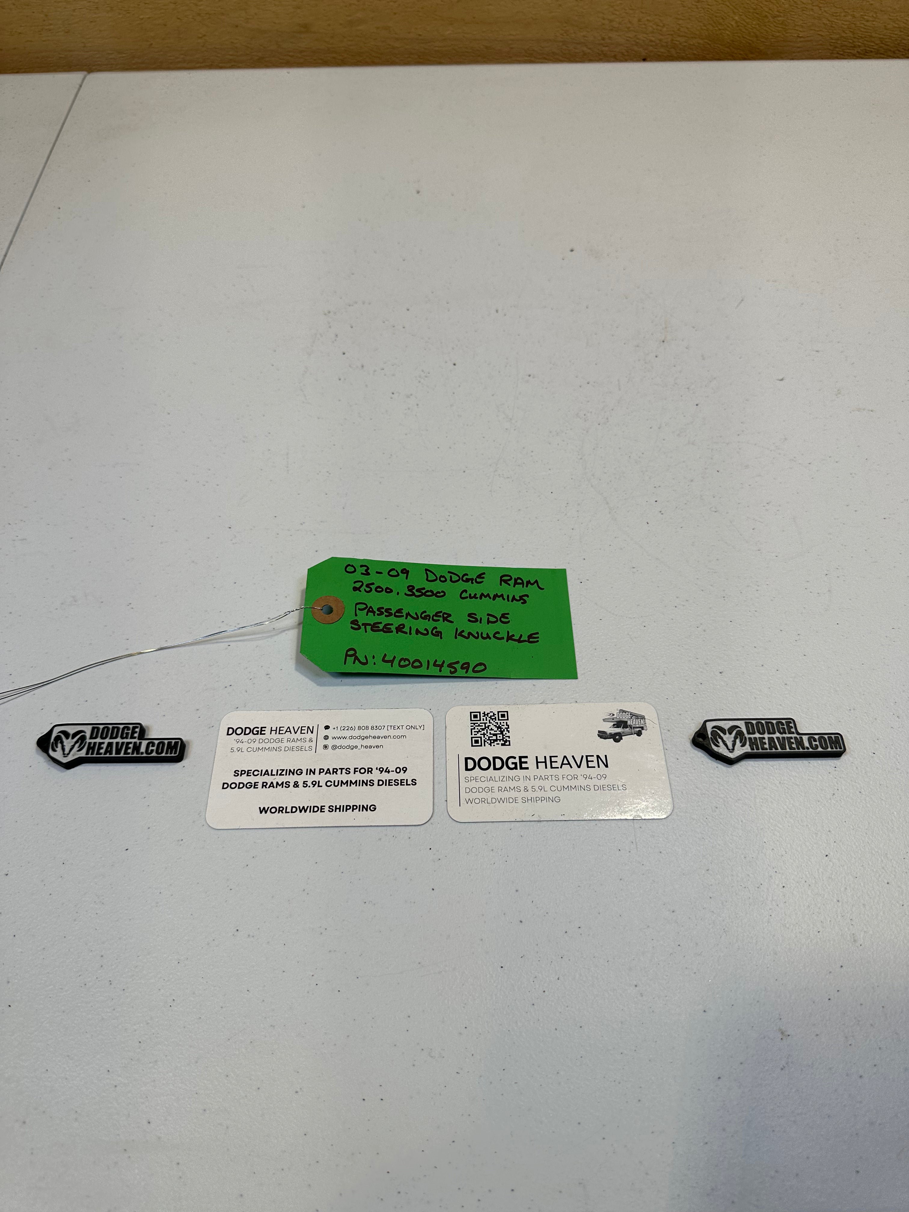 2003-2009 Dodge Ram 2500 3500 AAM 9.25 4x4 Passenger-Side Steering Knuckle (OEM)