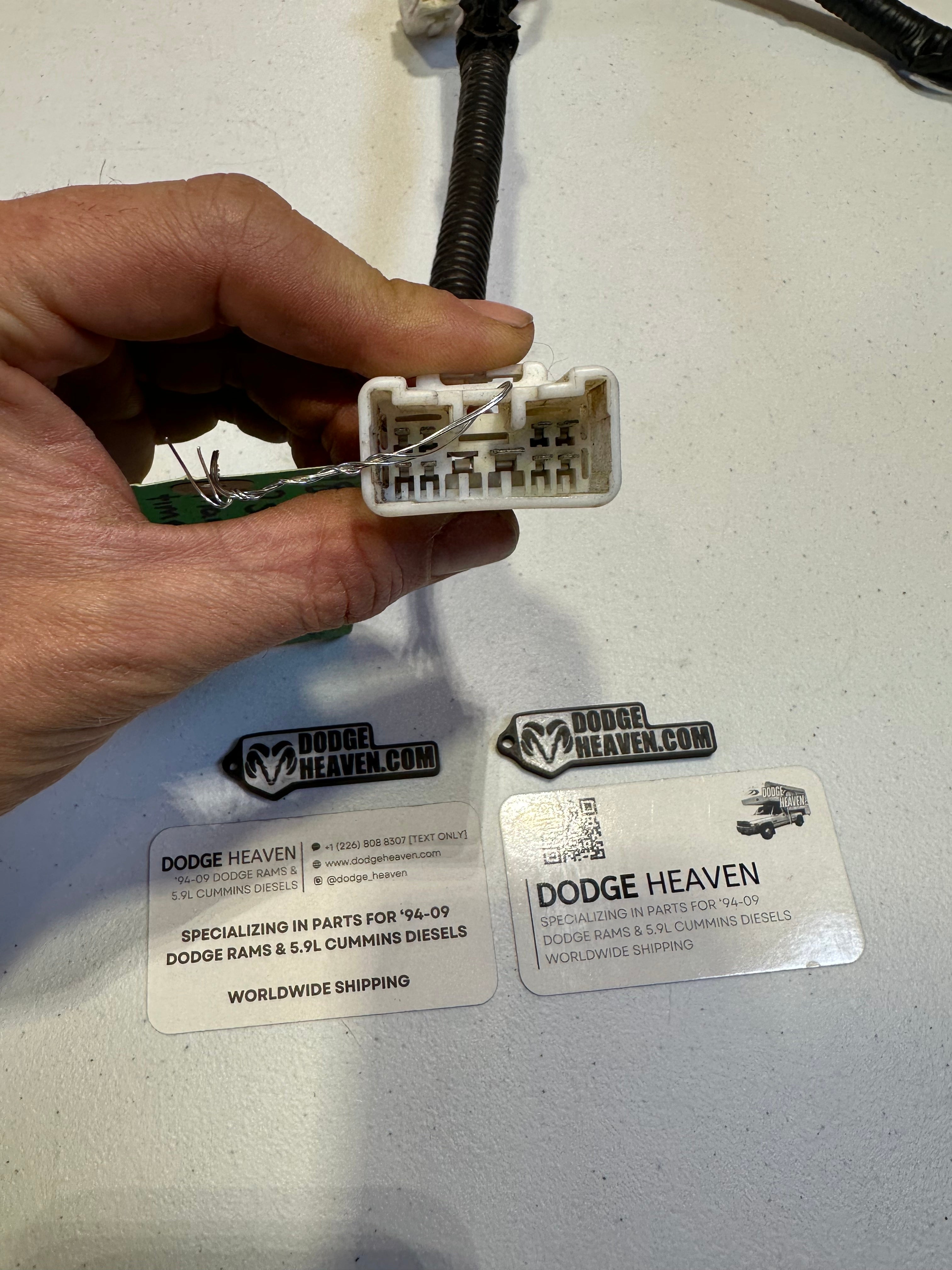 1998-1998 Dodge Ram Manual Driver-Side Seat Belt Timer Module Harness (OEM)