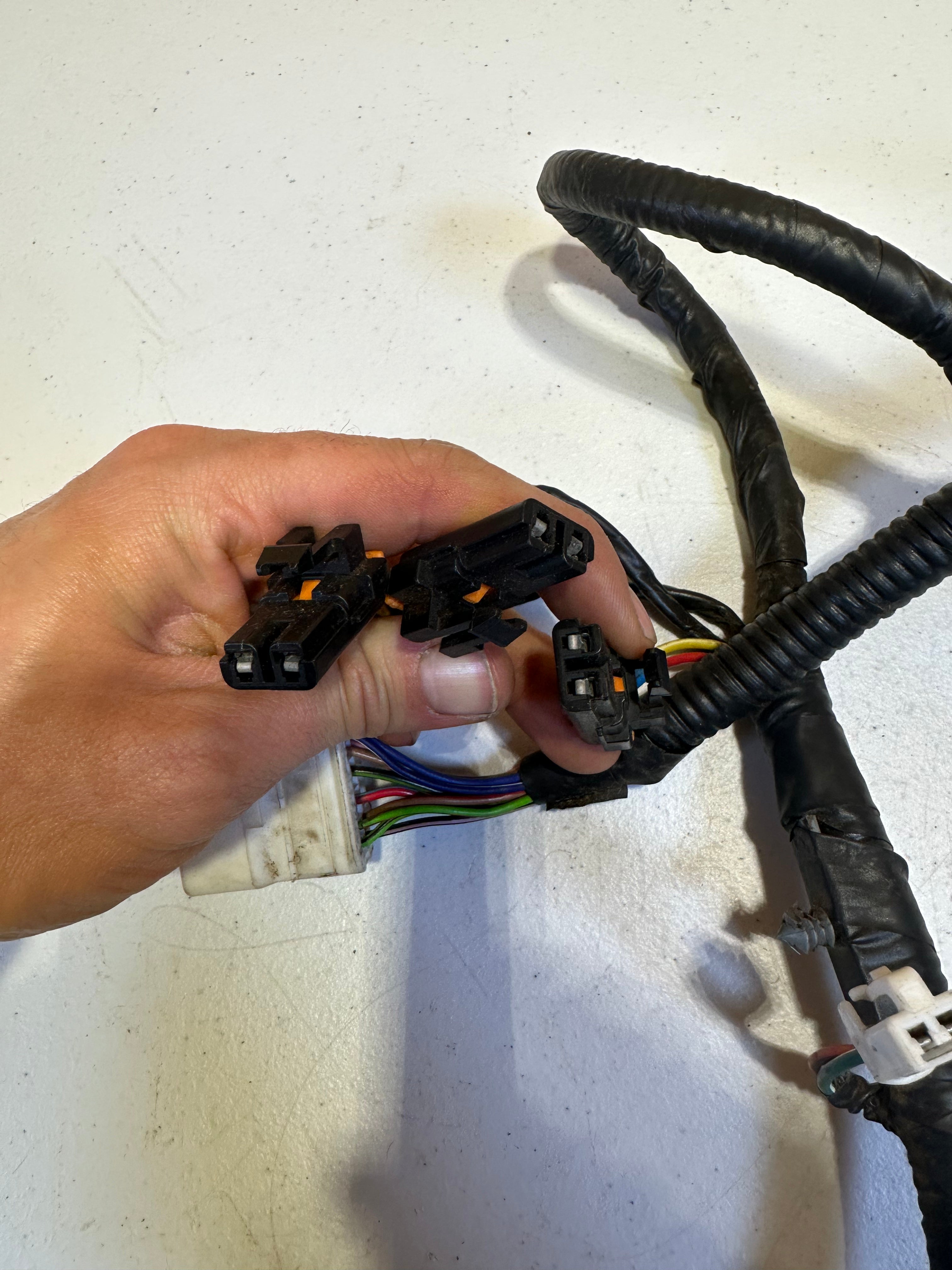 1998-1998 Dodge Ram 1500 2500 3500 Driver-Side Power Seat Wiring Harness (OEM)