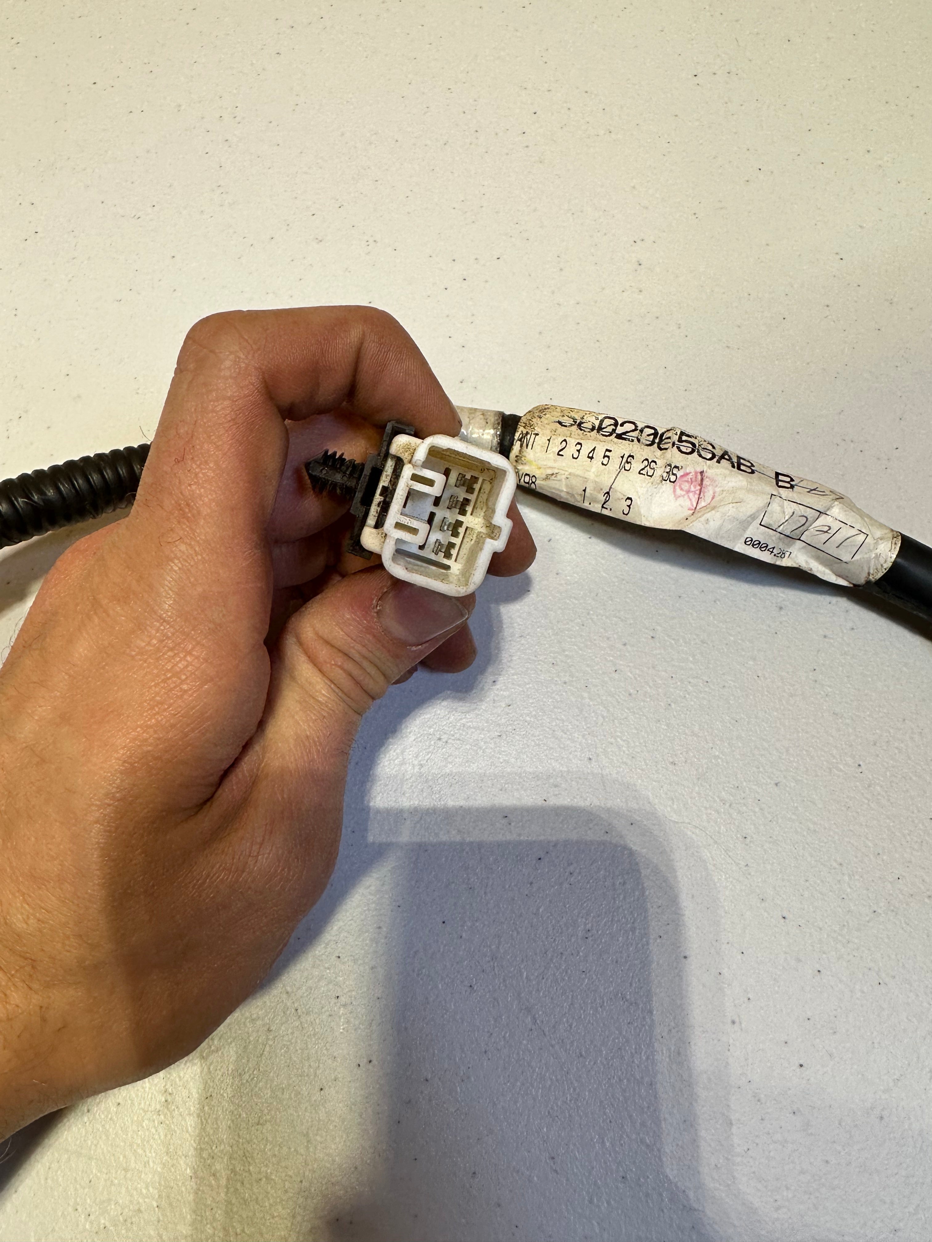 1998-1998 Dodge Ram 1500 2500 3500 Driver-Side Power Seat Wiring Harness (OEM)