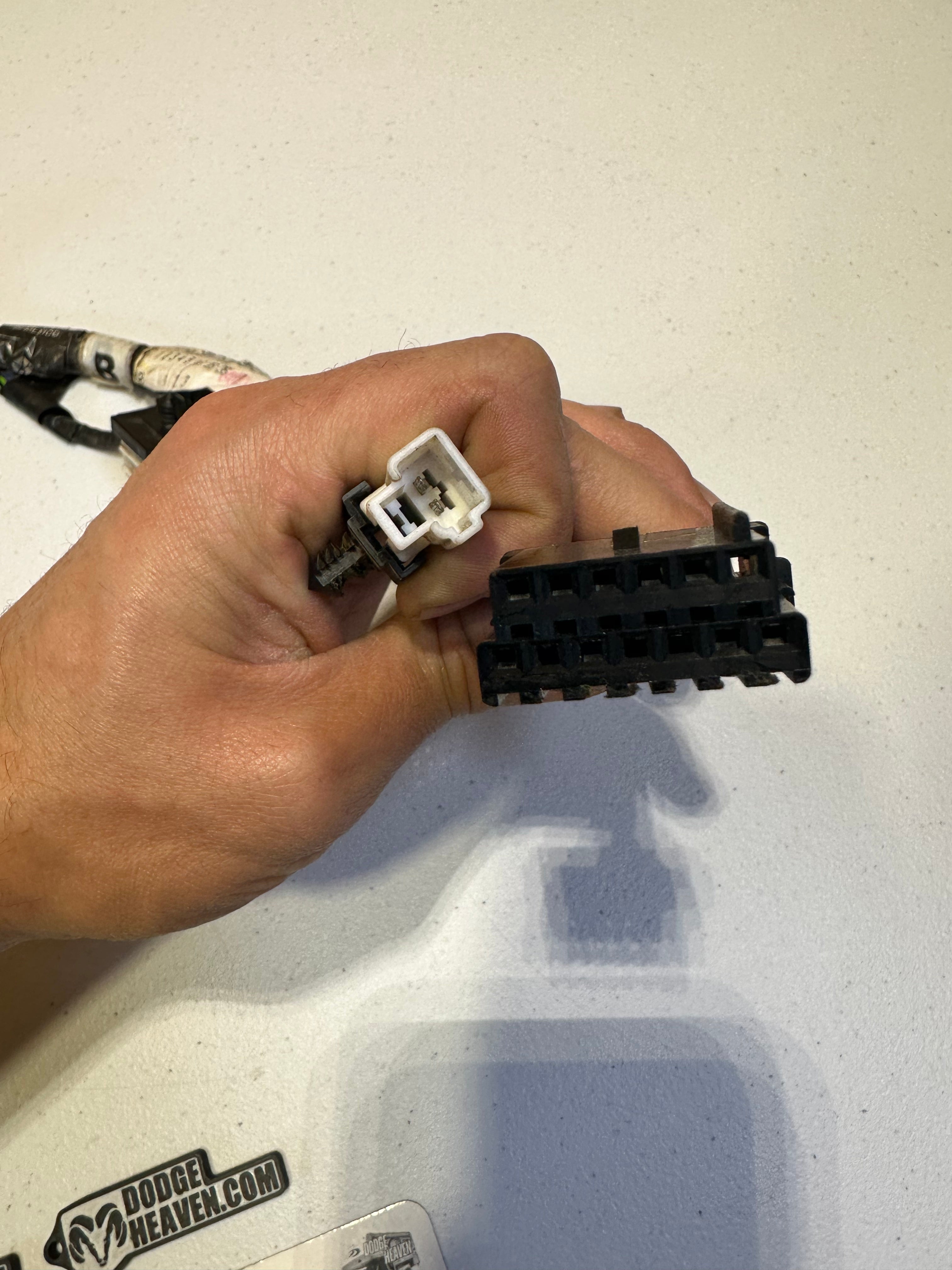 1998-1998 Dodge Ram 1500 2500 3500 Driver-Side Power Seat Wiring Harness (OEM)