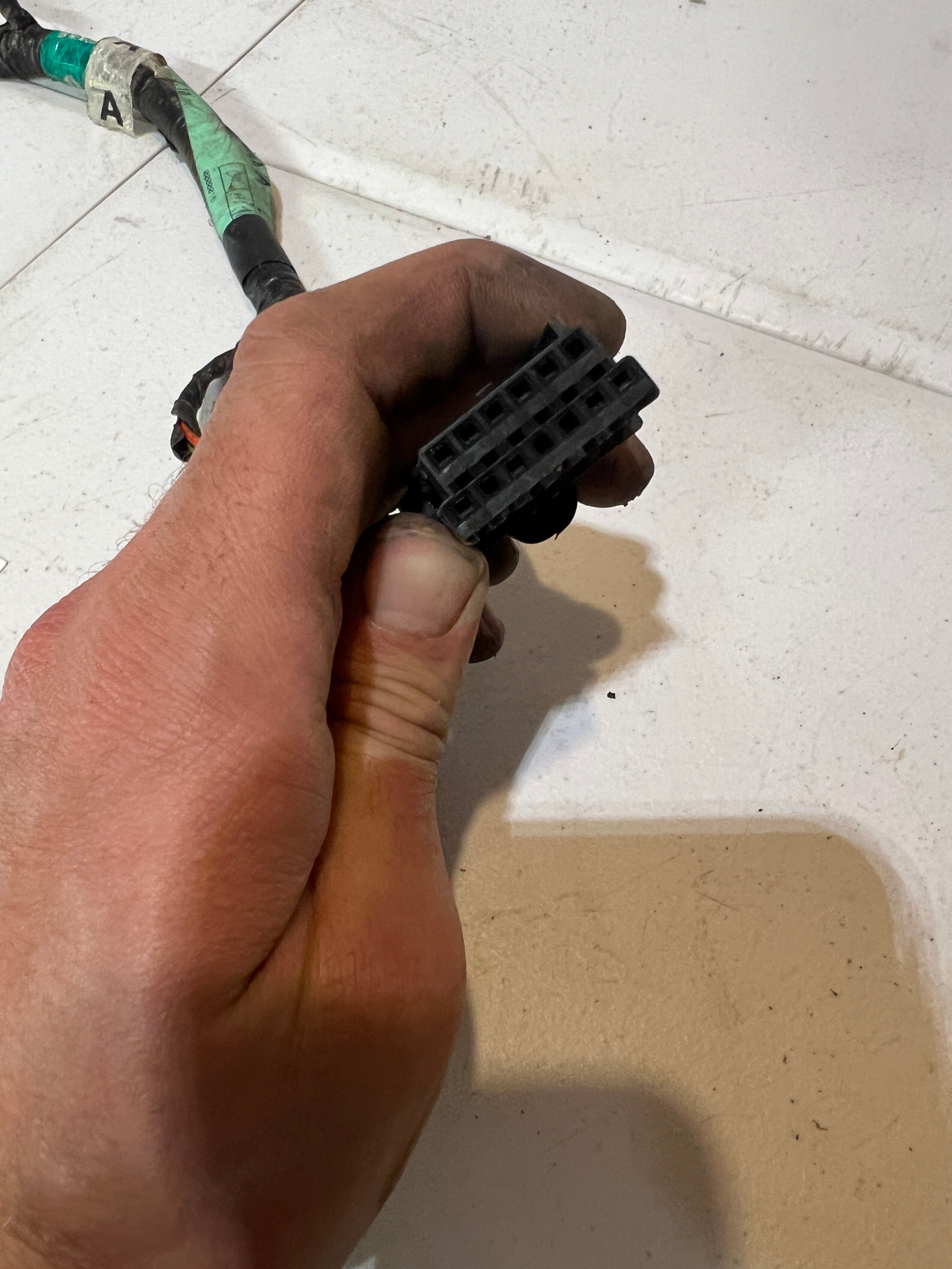 1999-2002 Dodge Ram Driver-Side Manual Seat Timer Control Module Harness (OEM)