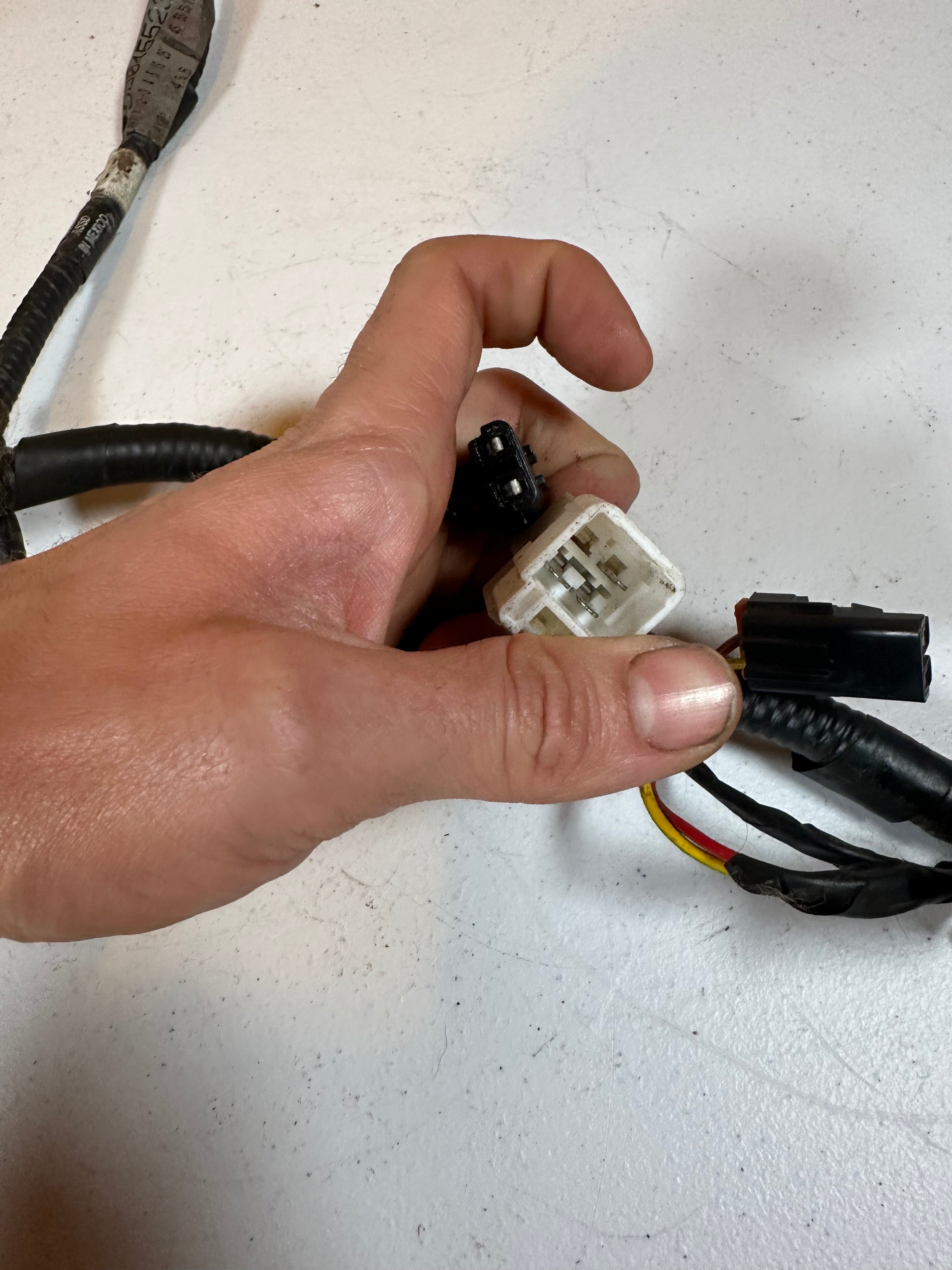 2000-2002 Dodge Ram Driver-Side Power Seat Wiring Harness 4-Button (OEM)