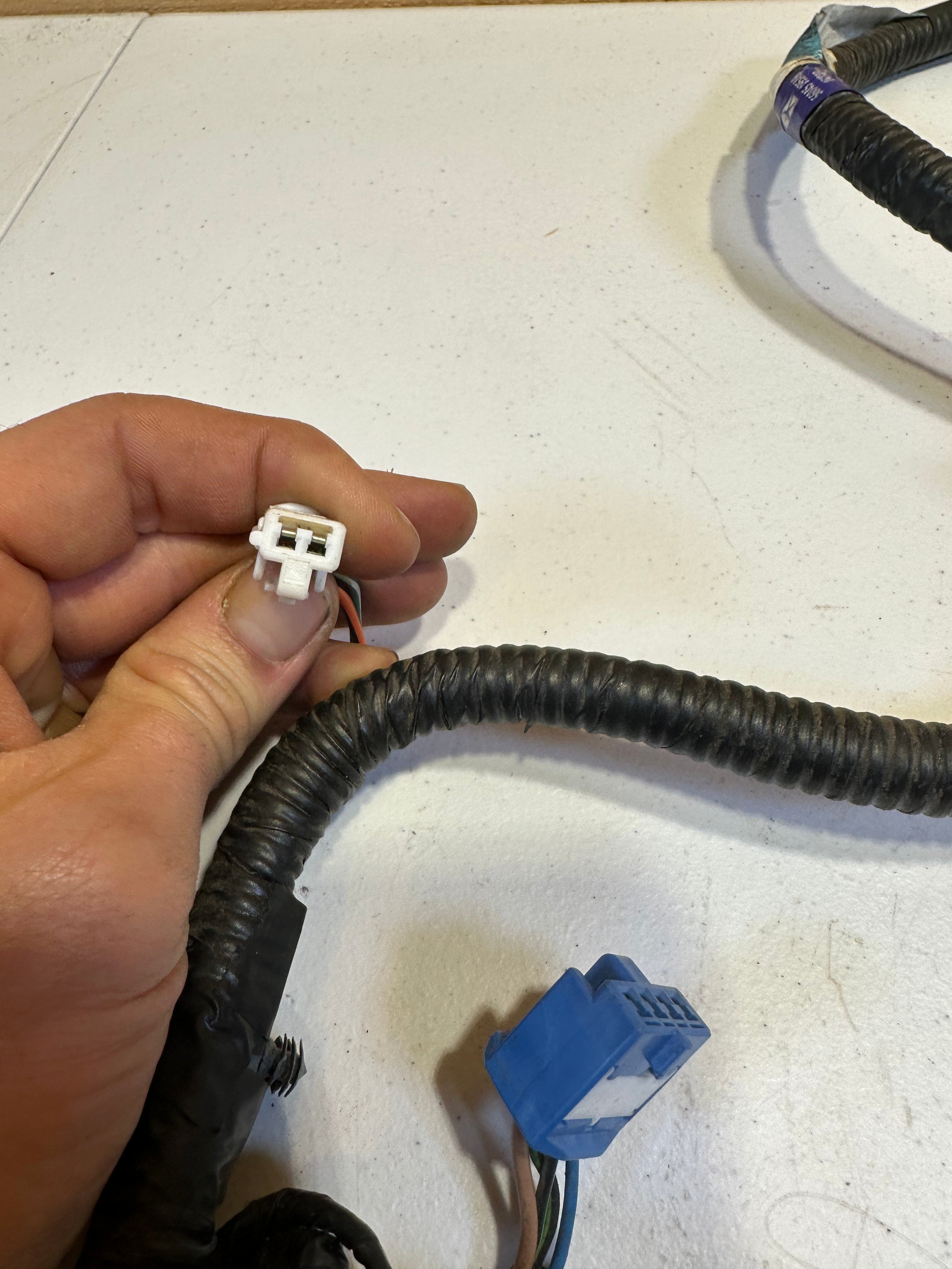 2000 Dodge Ram Passenger-Side w Power Heated Lumbar Seat Wiring Harness (OEM)