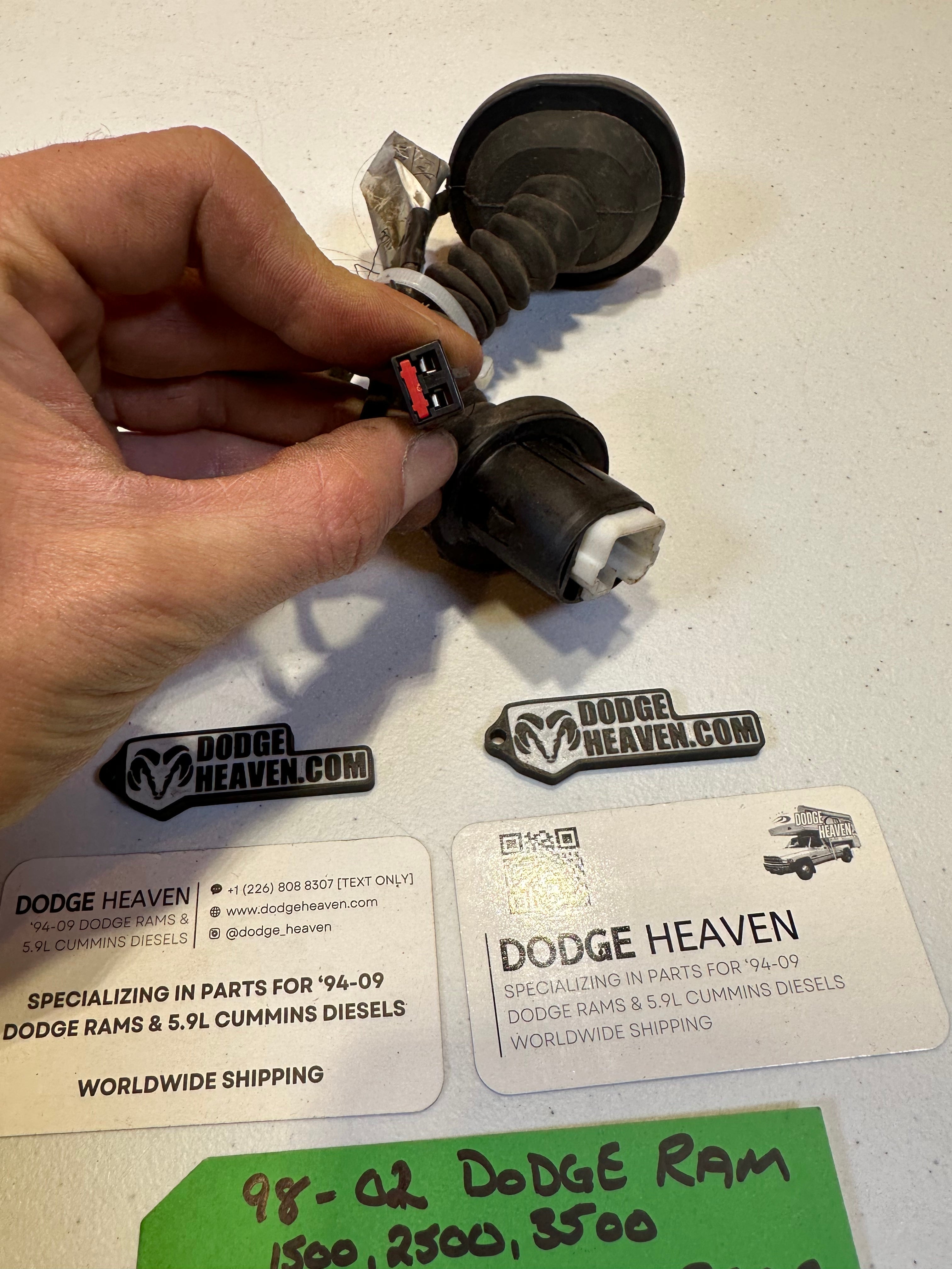 1998-2002 Dodge Ram 1500 2500 3500 Rear Door Speaker Wire Harness (OEM)