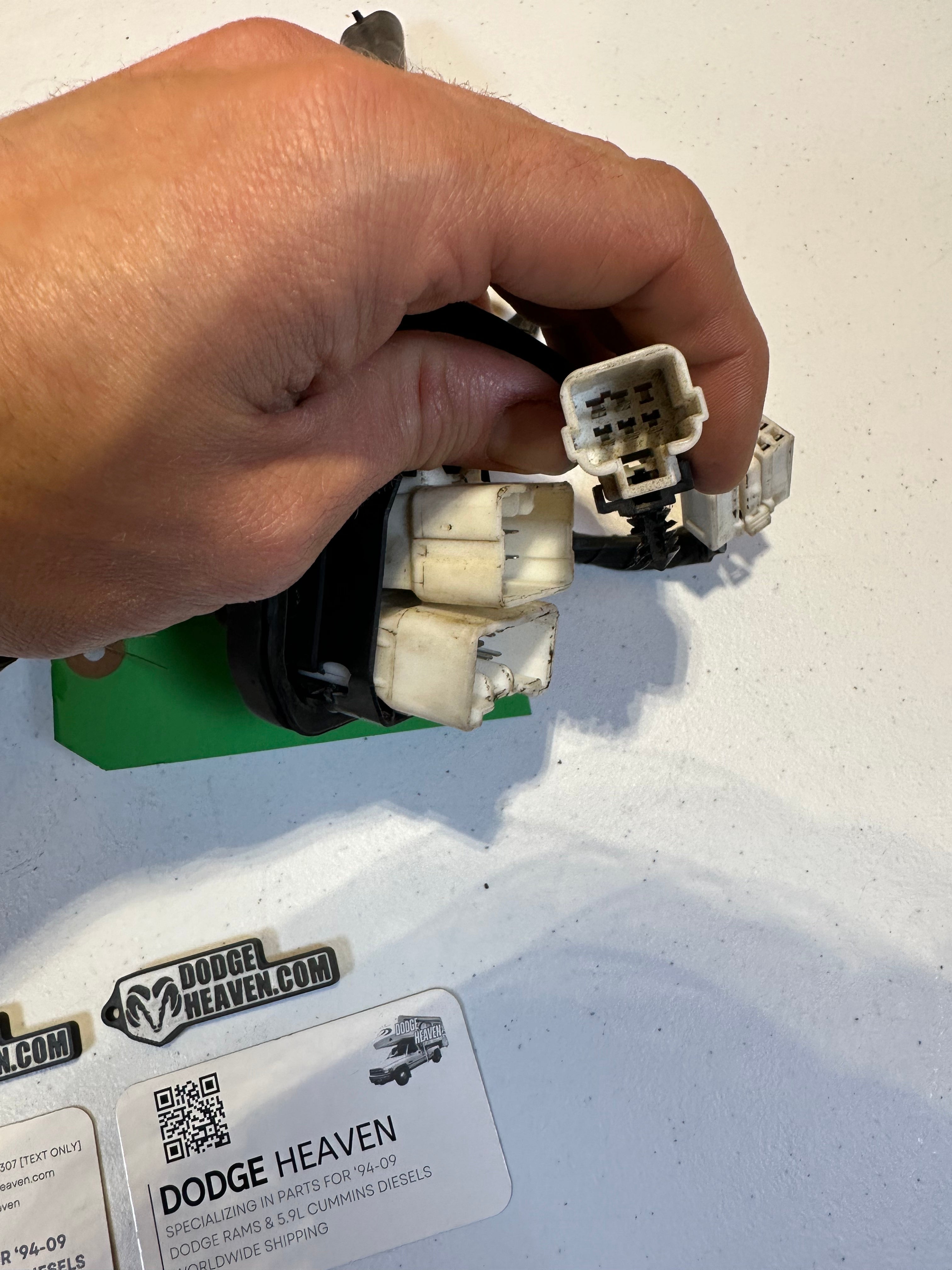 1998-2002 Ram 1500 2500 3500 Passenger-Side Door Harness w/ Infinity (OEM)