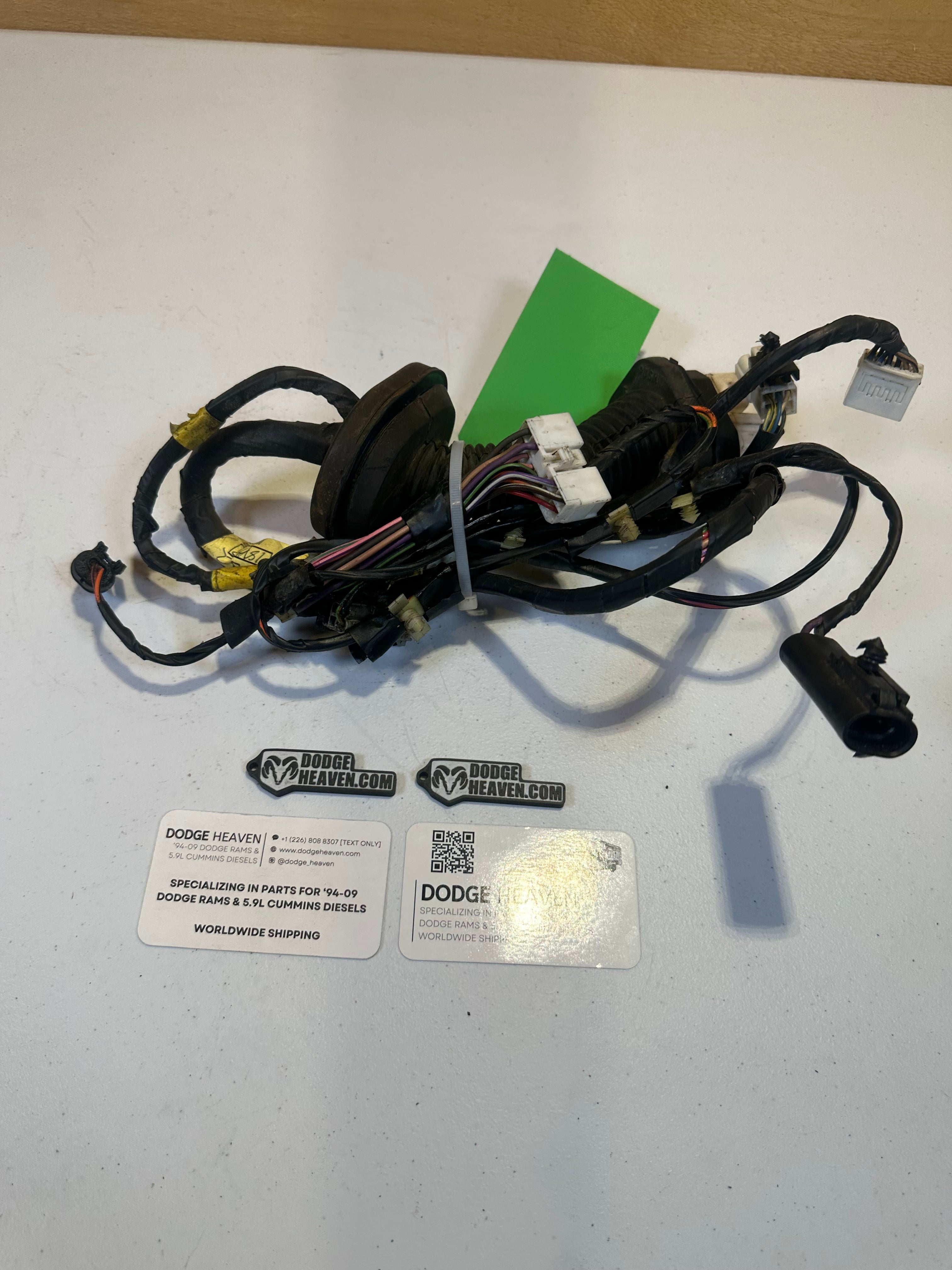 1998-2002 Ram 1500 2500 3500 Passenger-Side Door Harness w/ Infinity (OEM)