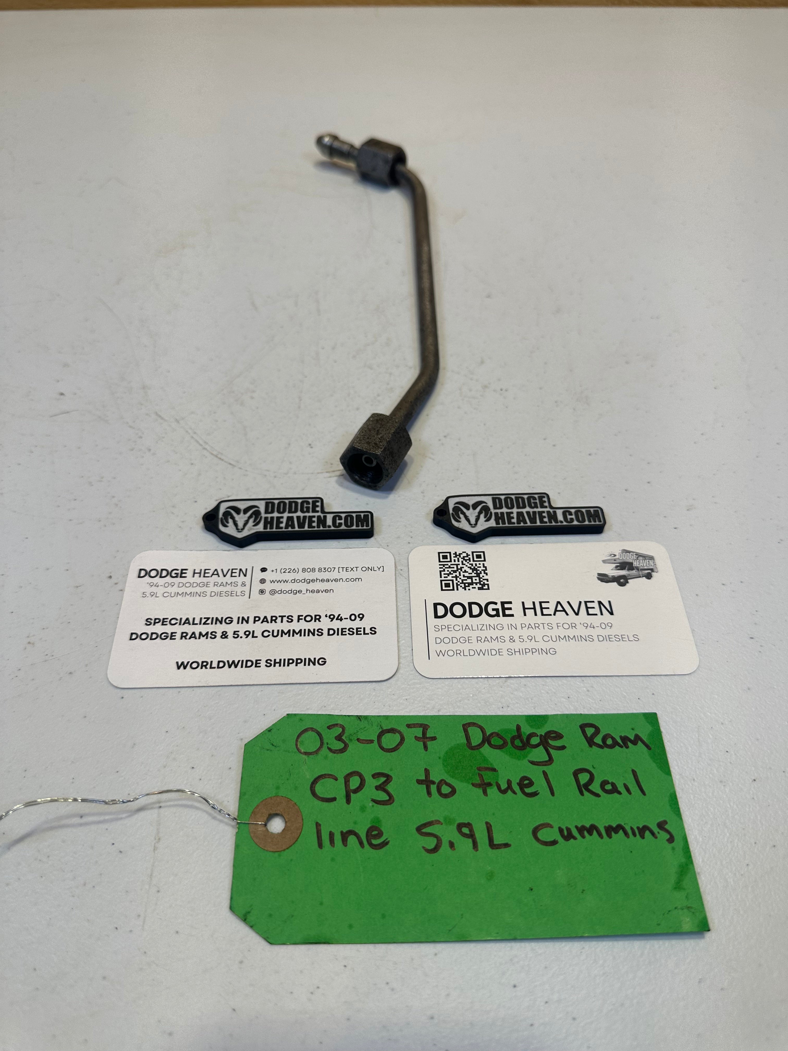 2003-2007 Dodge Ram 2500 3500 5.9L Cummins Fuel Supply Line CP3 (OEM)