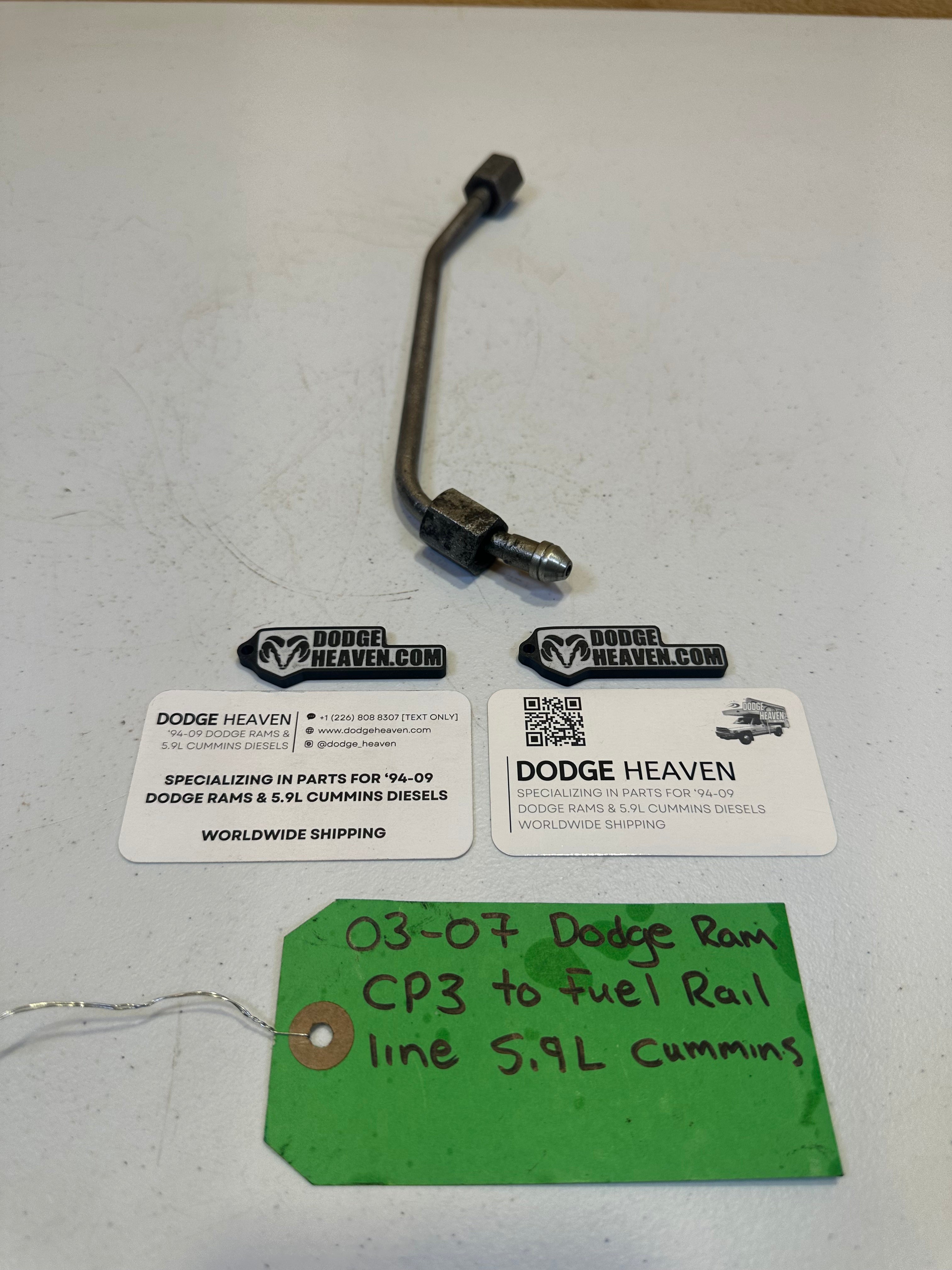 2003-2007 Dodge Ram 2500 3500 5.9L Cummins Fuel Supply Line CP3 (OEM)