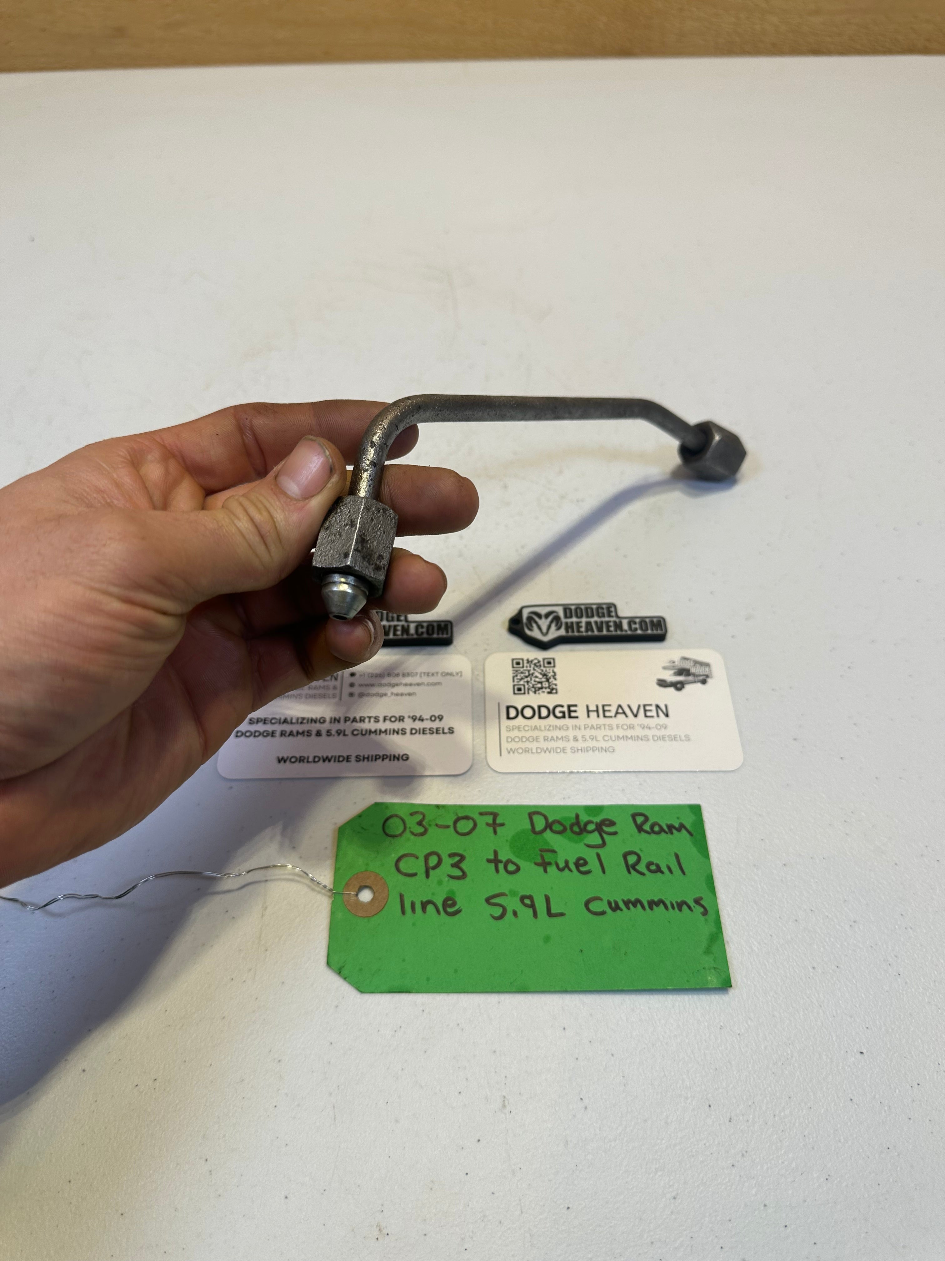 2003-2007 Dodge Ram 2500 3500 5.9L Cummins Fuel Supply Line CP3 (OEM)