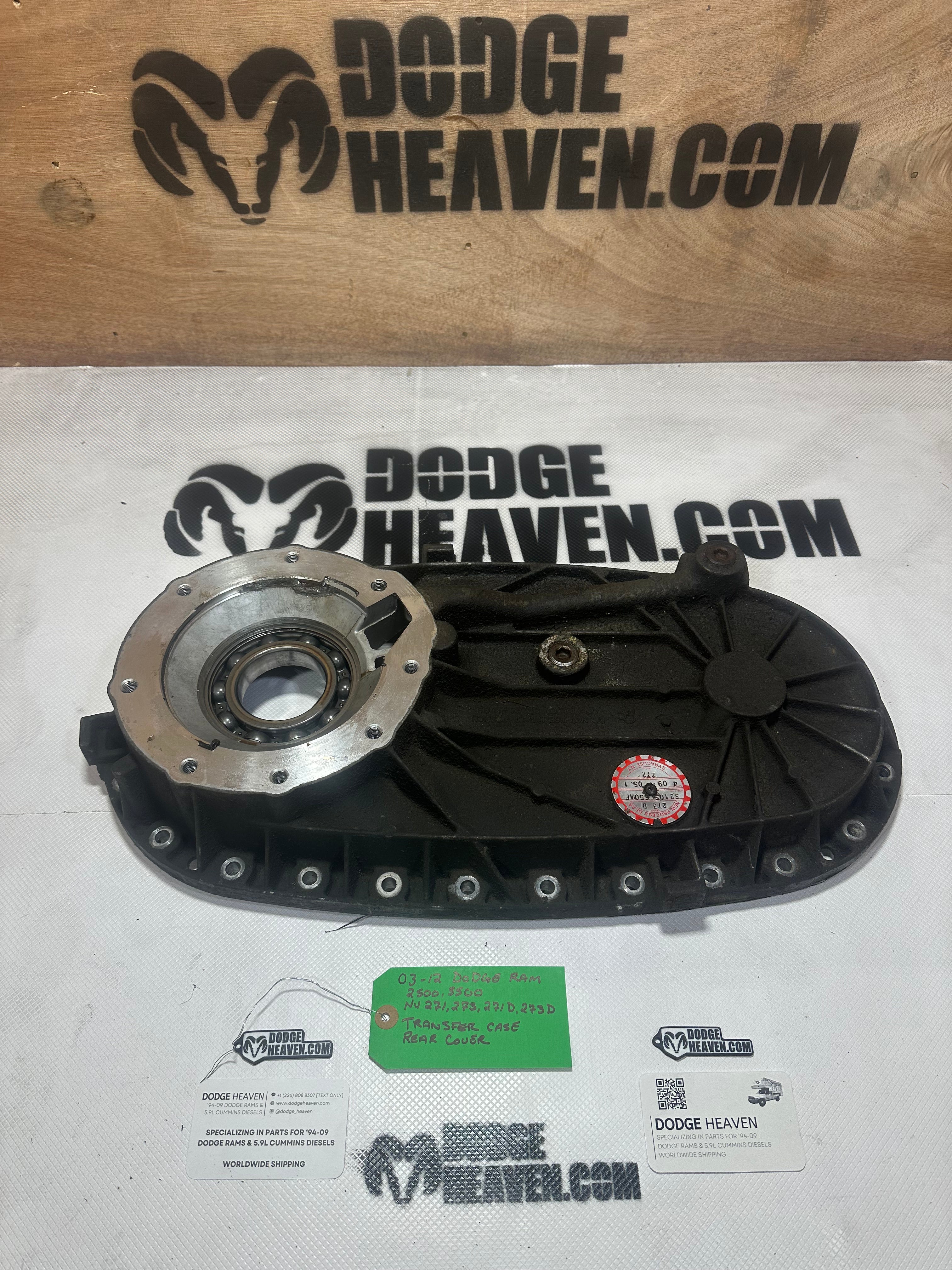 2003-2012 Dodge Ram 271D / 273D Transfer Case Rear Half (OEM)