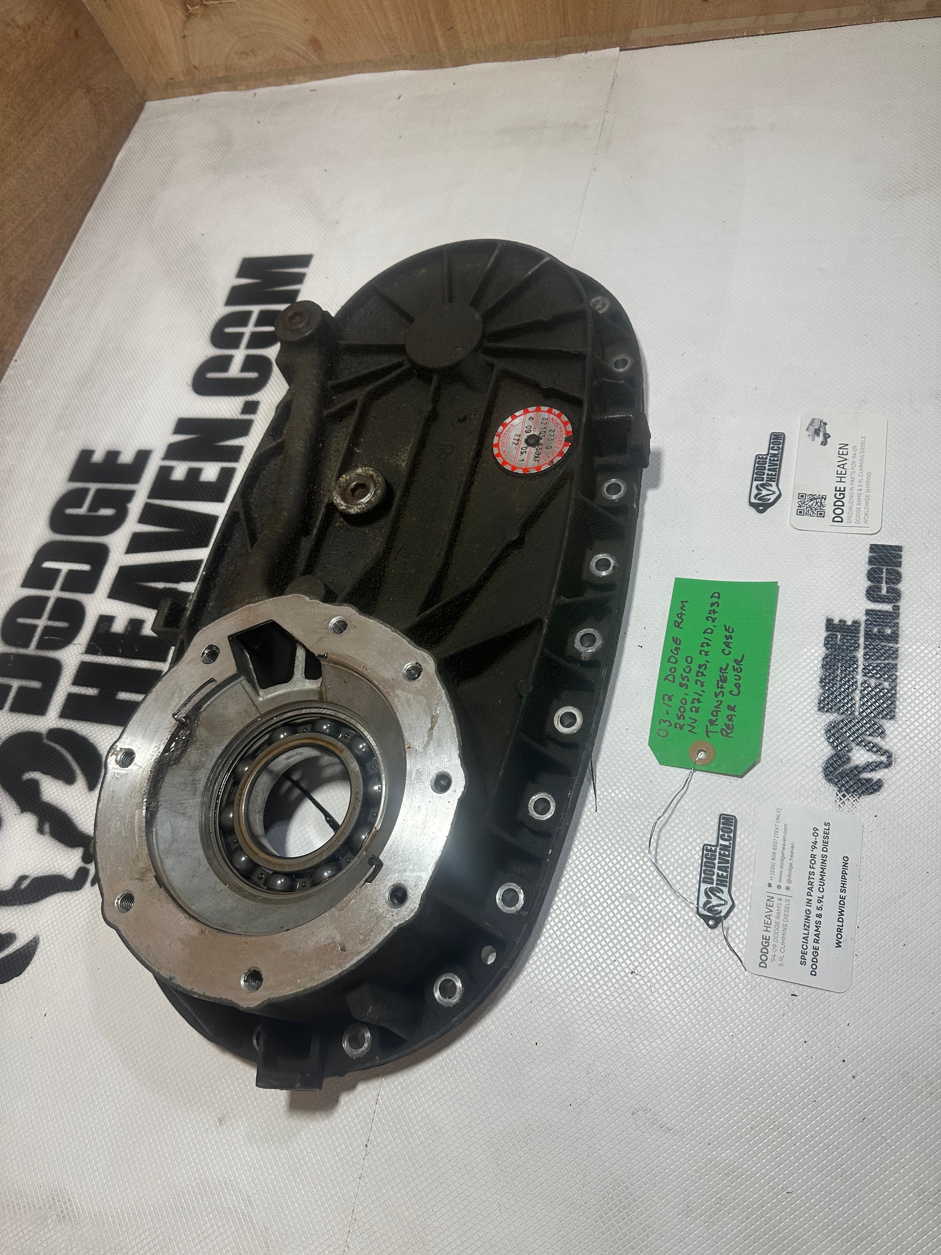 2003-2012 Dodge Ram 271D / 273D Transfer Case Rear Half (OEM)
