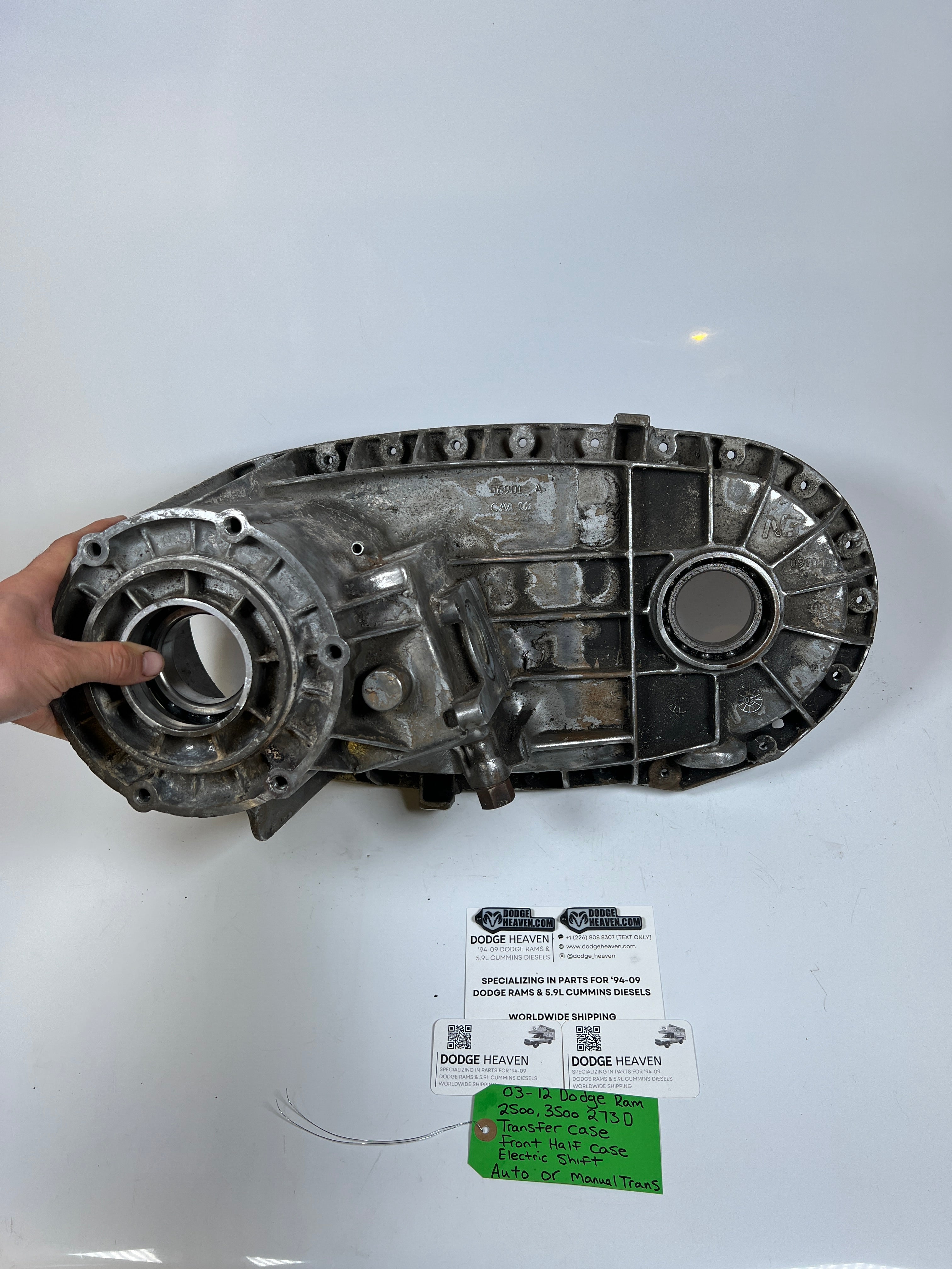 2003-2012 Dodge Ram 273D Transfer Case Front Half Case Electric Shift (OEM)