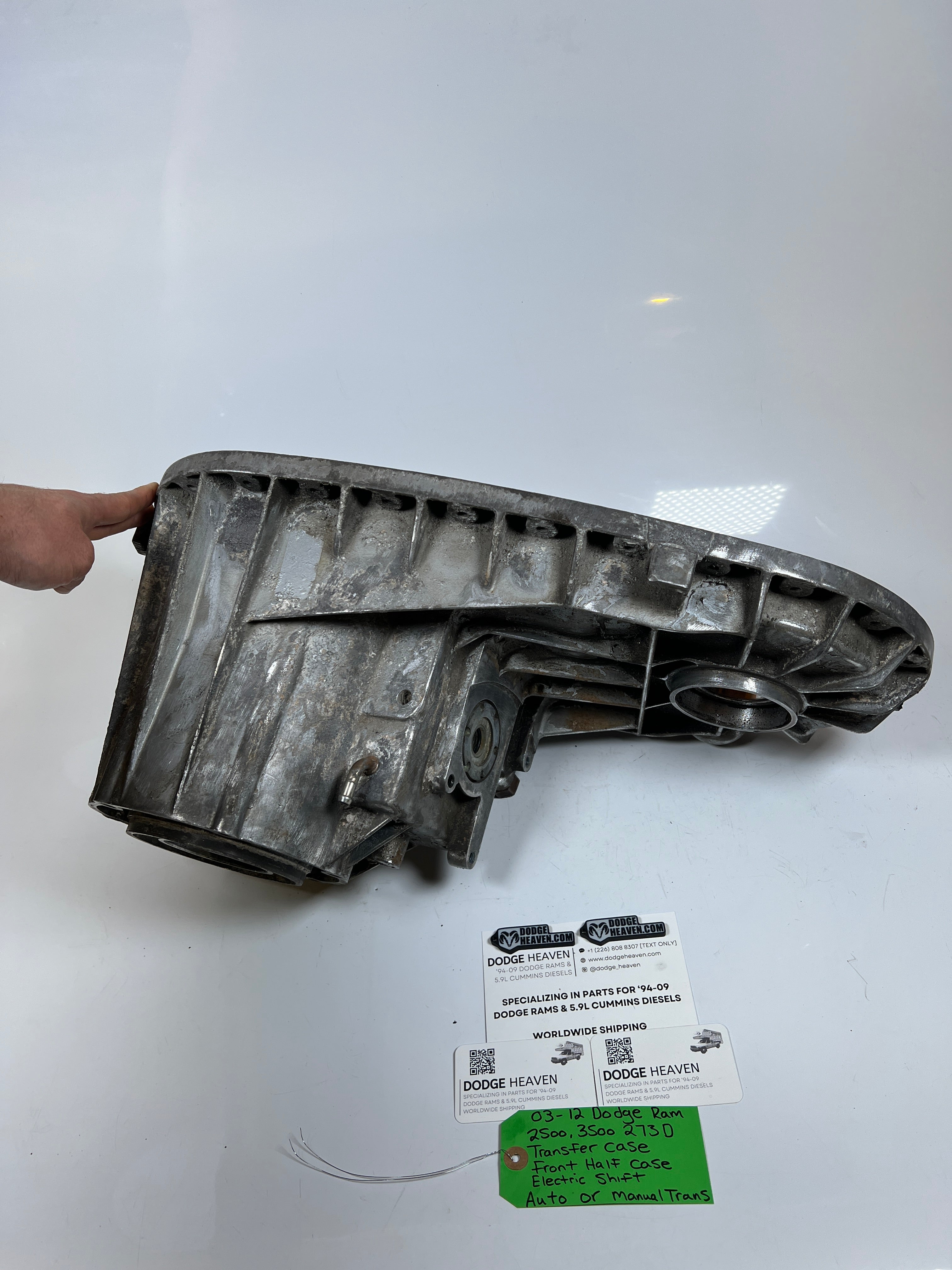 2003-2012 Dodge Ram 273D Transfer Case Front Half Case Electric Shift (OEM)
