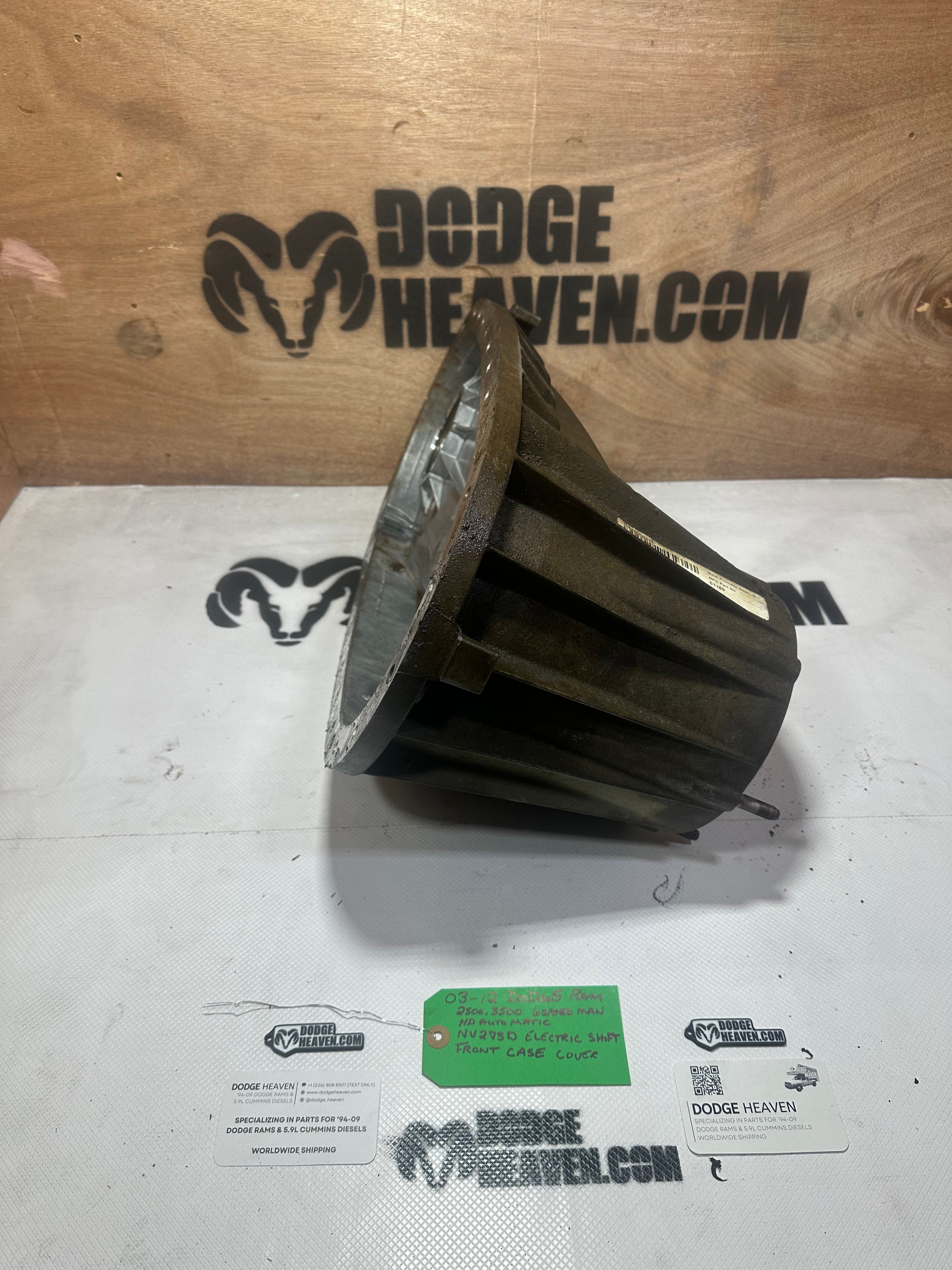 2003-2012 Dodge Ram 273D Transfer Case Front Half Case Electric Shift (OEM)