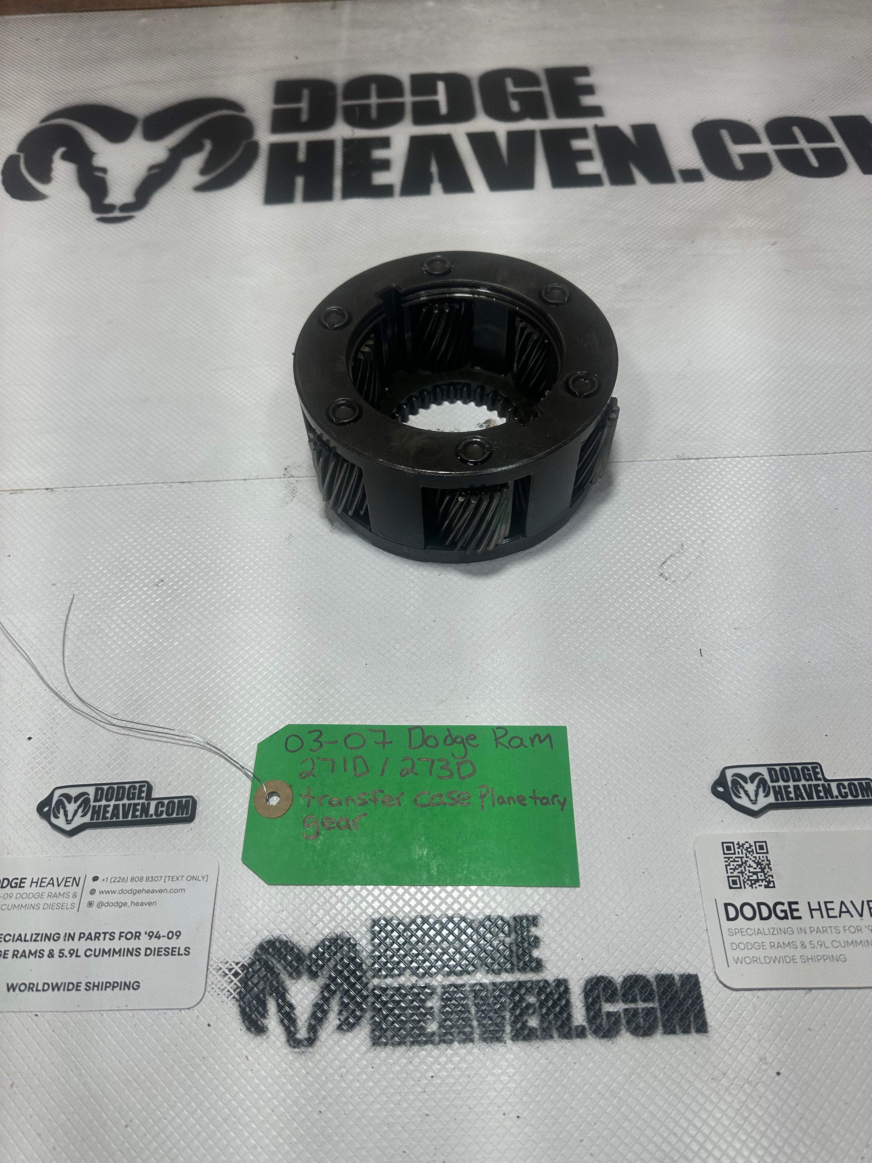 2003-2012 Dodge Ram Cummins 271D / 273D Transfer Case Planetary Gear (OEM)