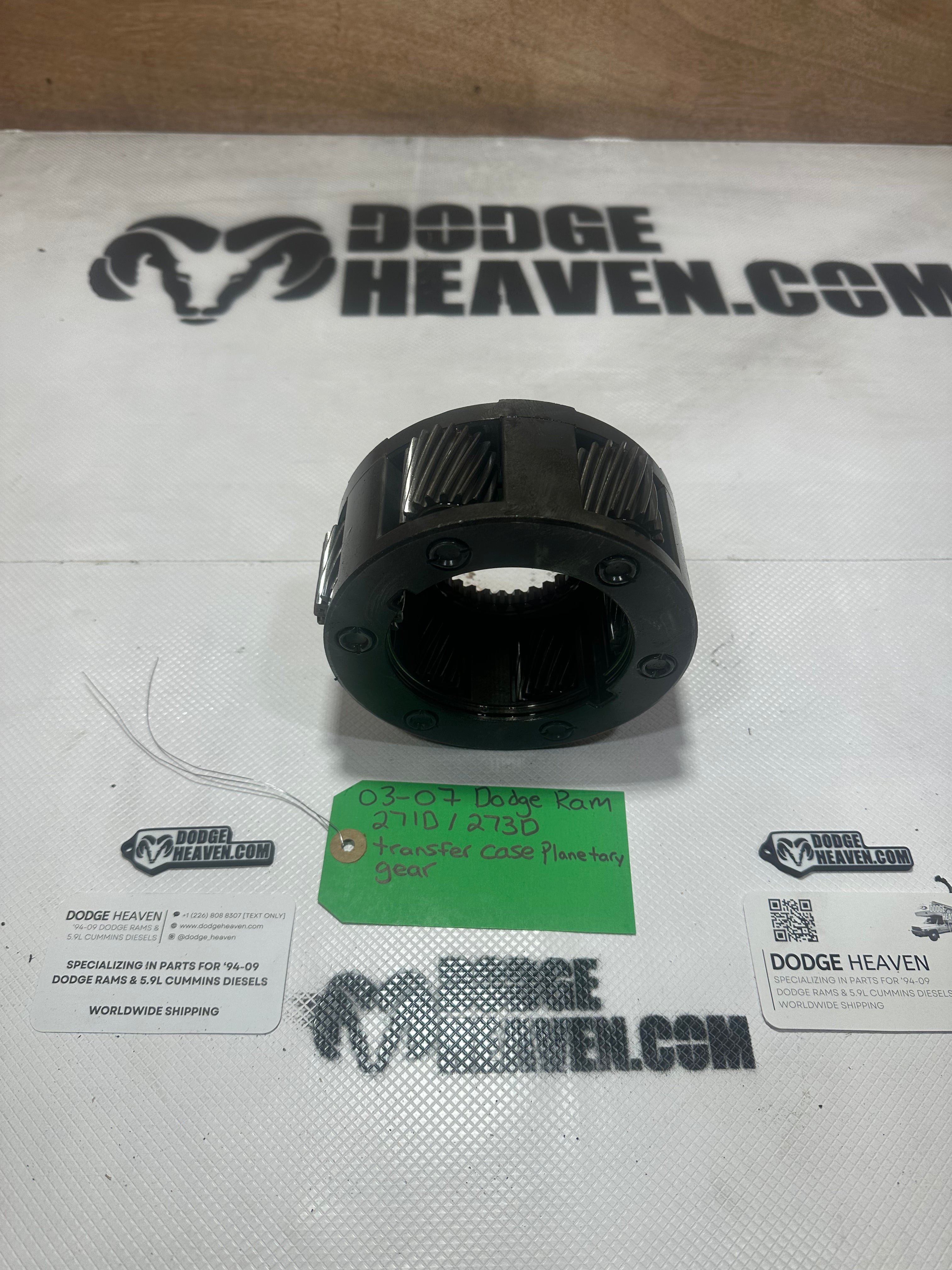 2003-2012 Dodge Ram Cummins 271D / 273D Transfer Case Planetary Gear (OEM)